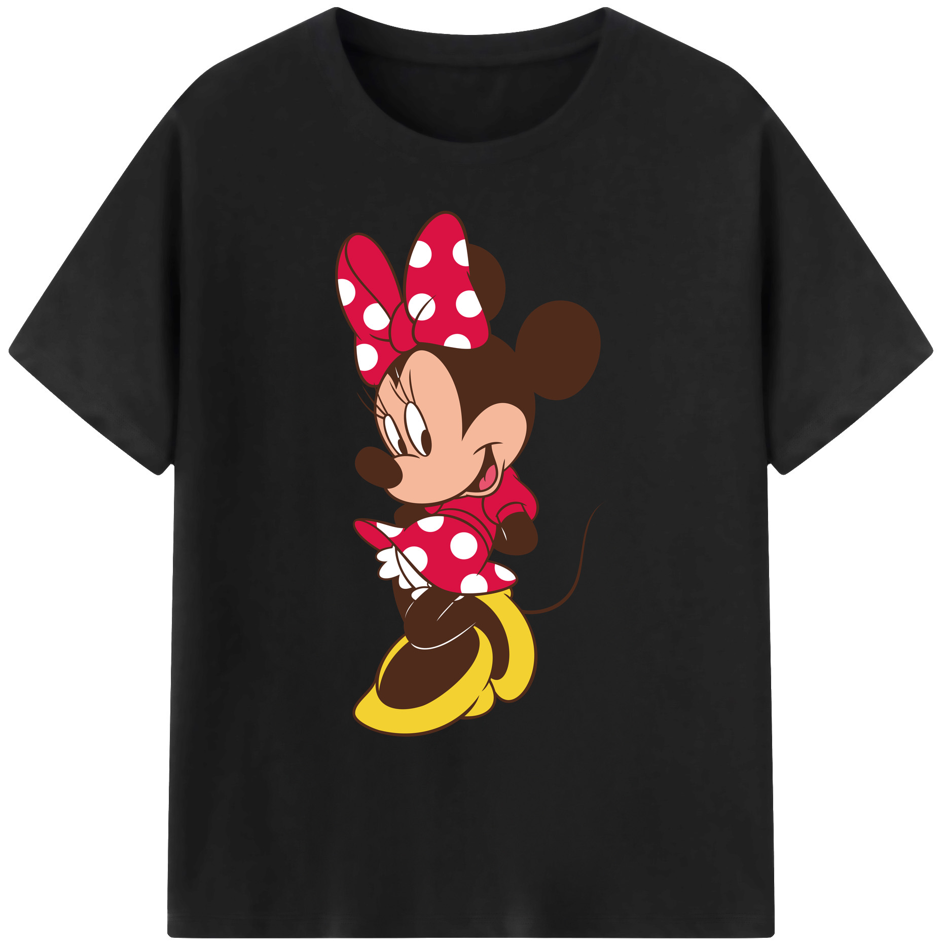 ミッキーマウス Mickey Mouse 綿100％ メンズ半袖Tシャツ｜肌触りやわらか＆通気性