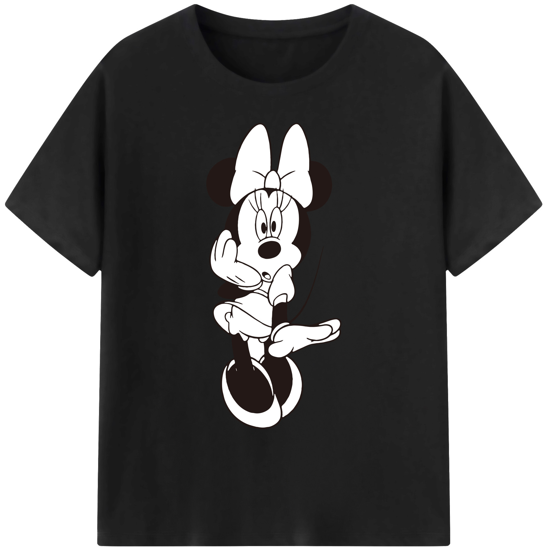 ミッキーマウス Mickey Mouse 綿100％ メンズ半袖Tシャツ｜肌触りやわらか＆通気性