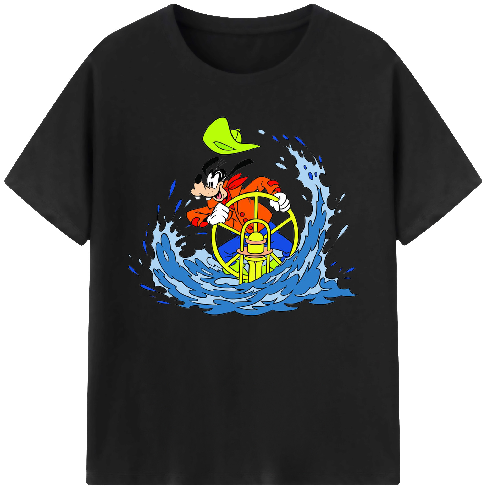 ミッキーマウス Mickey Mouse 綿100％ メンズ半袖Tシャツ｜肌触りやわらか＆通気性