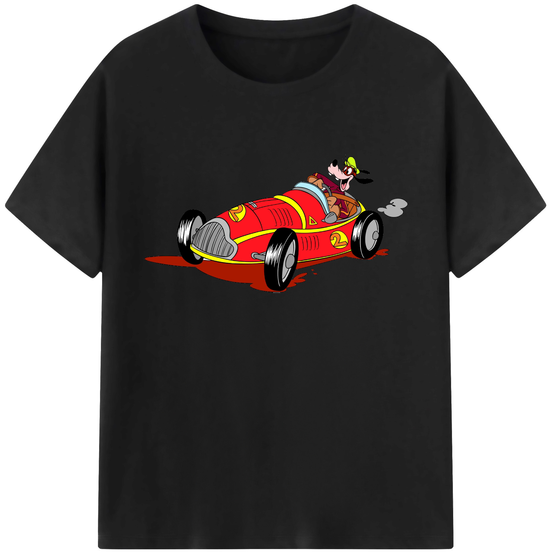 ミッキーマウス Mickey Mouse 綿100％ メンズ半袖Tシャツ｜肌触りやわらか＆通気性