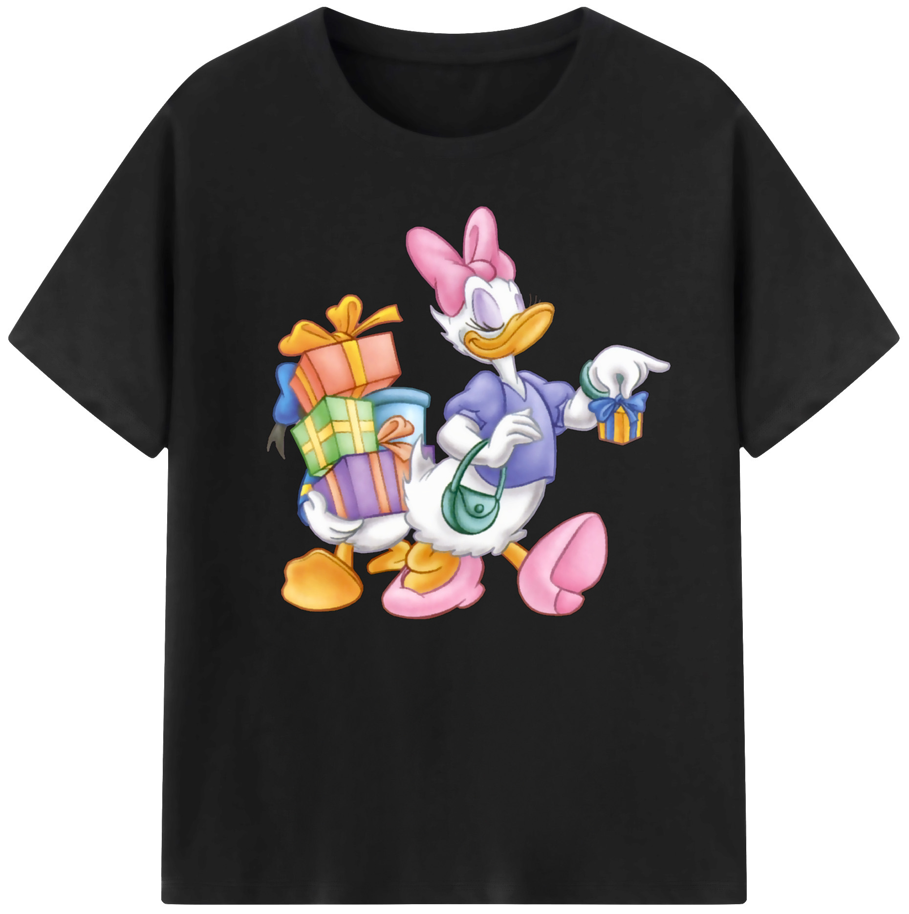 ミッキーマウス Mickey Mouse 綿100％ メンズ半袖Tシャツ｜肌触りやわらか＆通気性