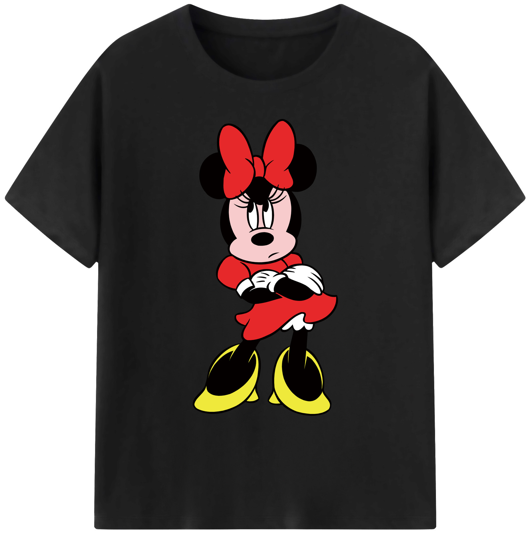 ミッキーマウス Mickey Mouse 綿100％ メンズ半袖Tシャツ｜肌触りやわらか＆通気性