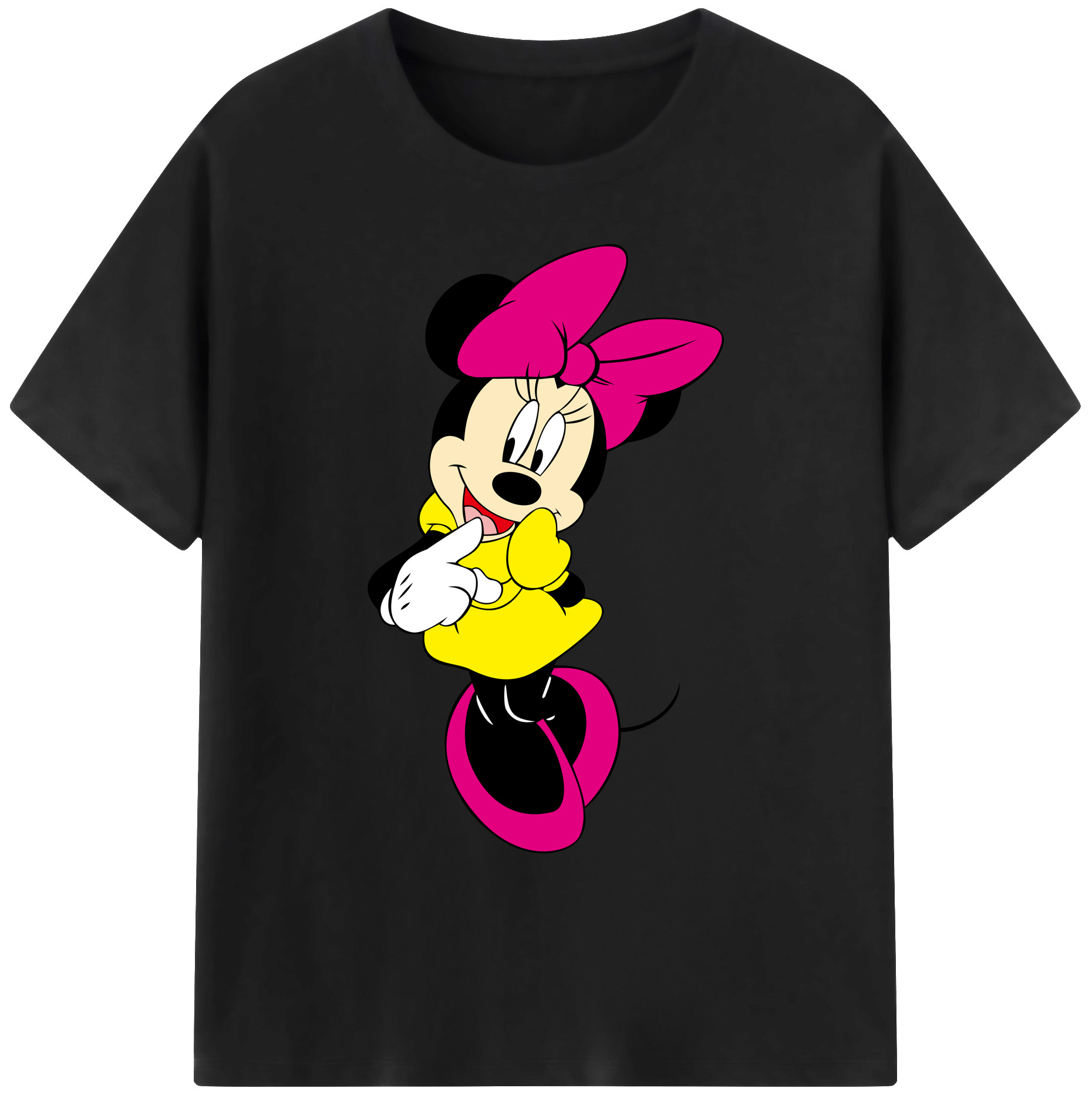 ミッキーマウス Mickey Mouse 綿100％ メンズ半袖Tシャツ｜肌触りやわらか＆通気性