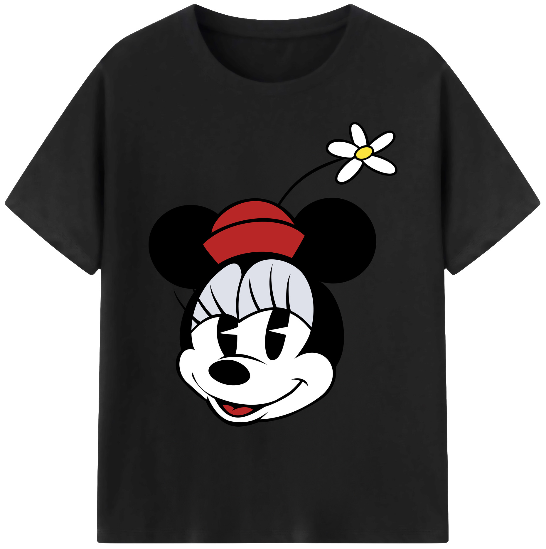ミッキーマウス Mickey Mouse 綿100％ メンズ半袖Tシャツ｜肌触りやわらか＆通気性