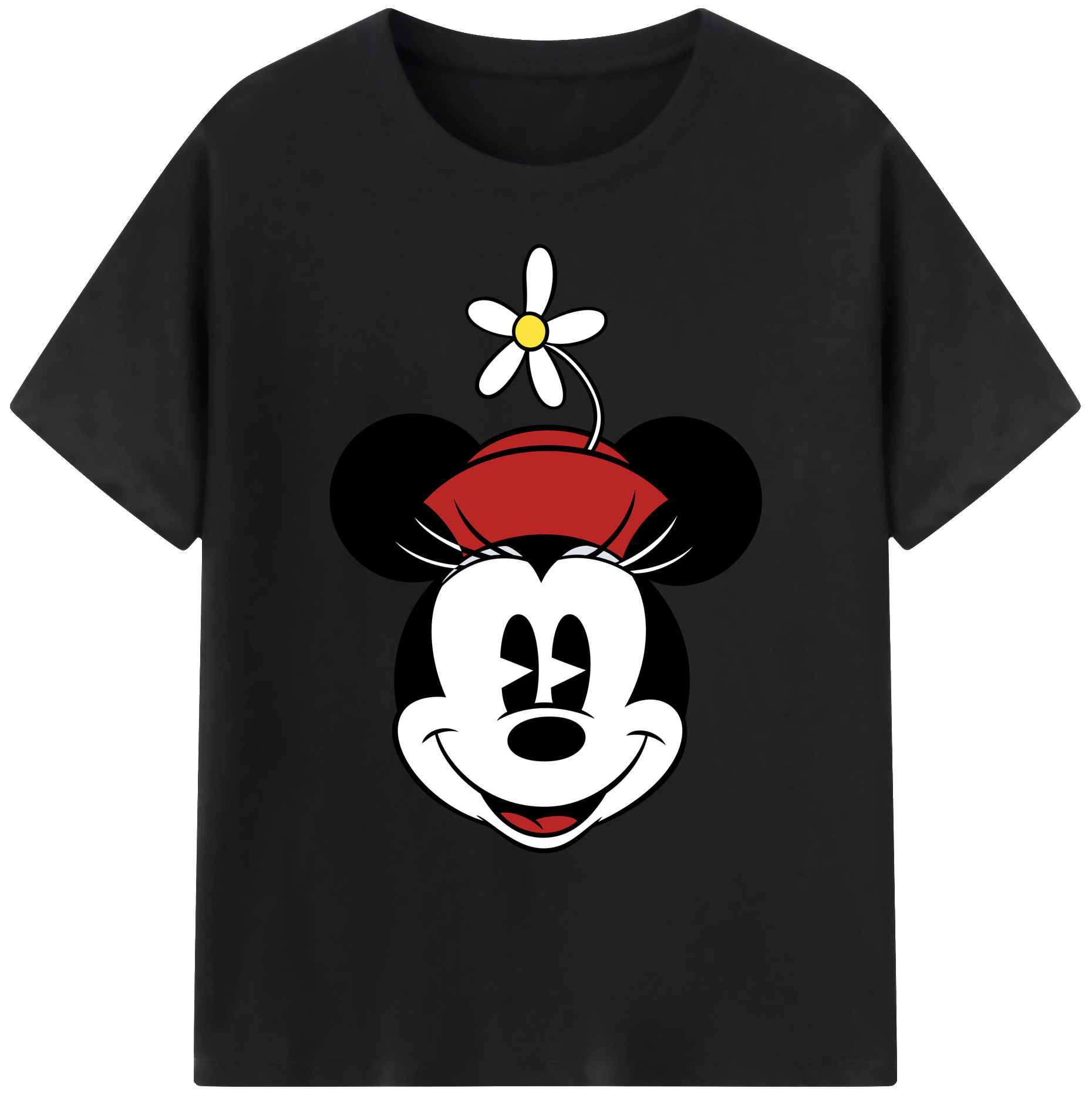 ミッキーマウス Mickey Mouse 綿100％ メンズ半袖Tシャツ｜肌触りやわらか＆通気性