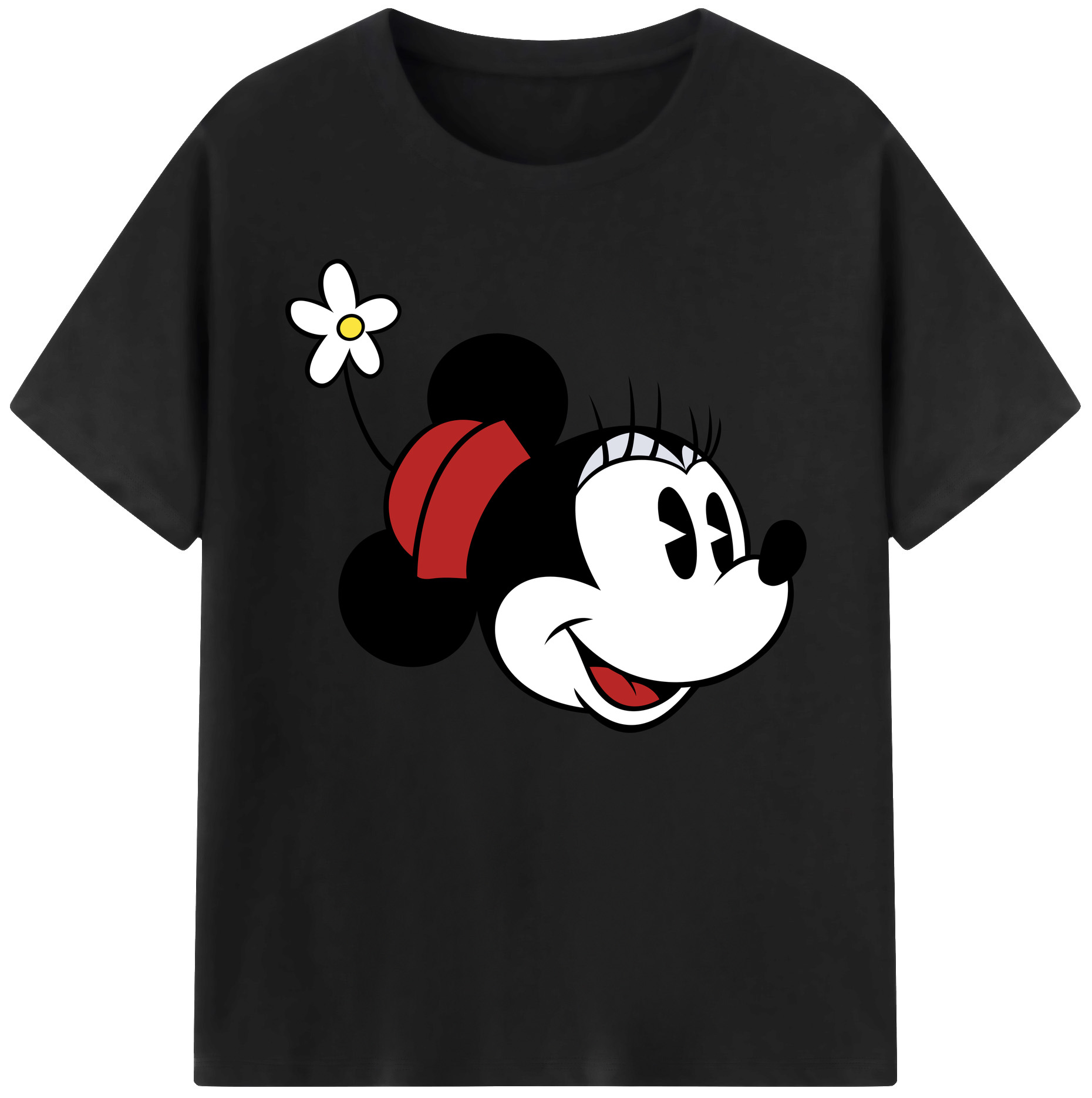 ミッキーマウス Mickey Mouse 綿100％ メンズ半袖Tシャツ｜肌触りやわらか＆通気性