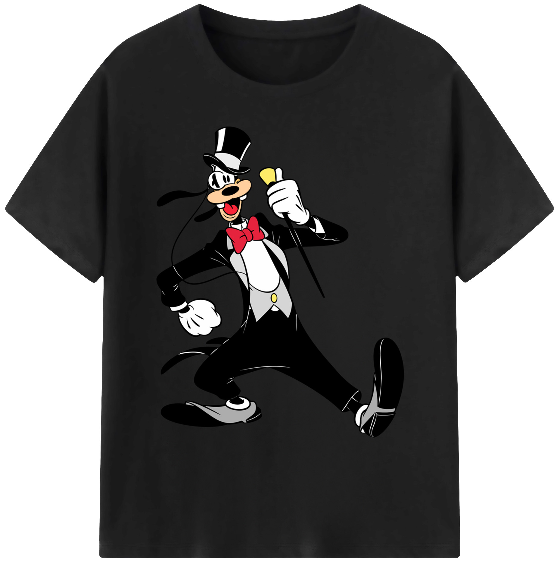ミッキーマウス Mickey Mouse 綿100％ メンズ半袖Tシャツ｜肌触りやわらか＆通気性