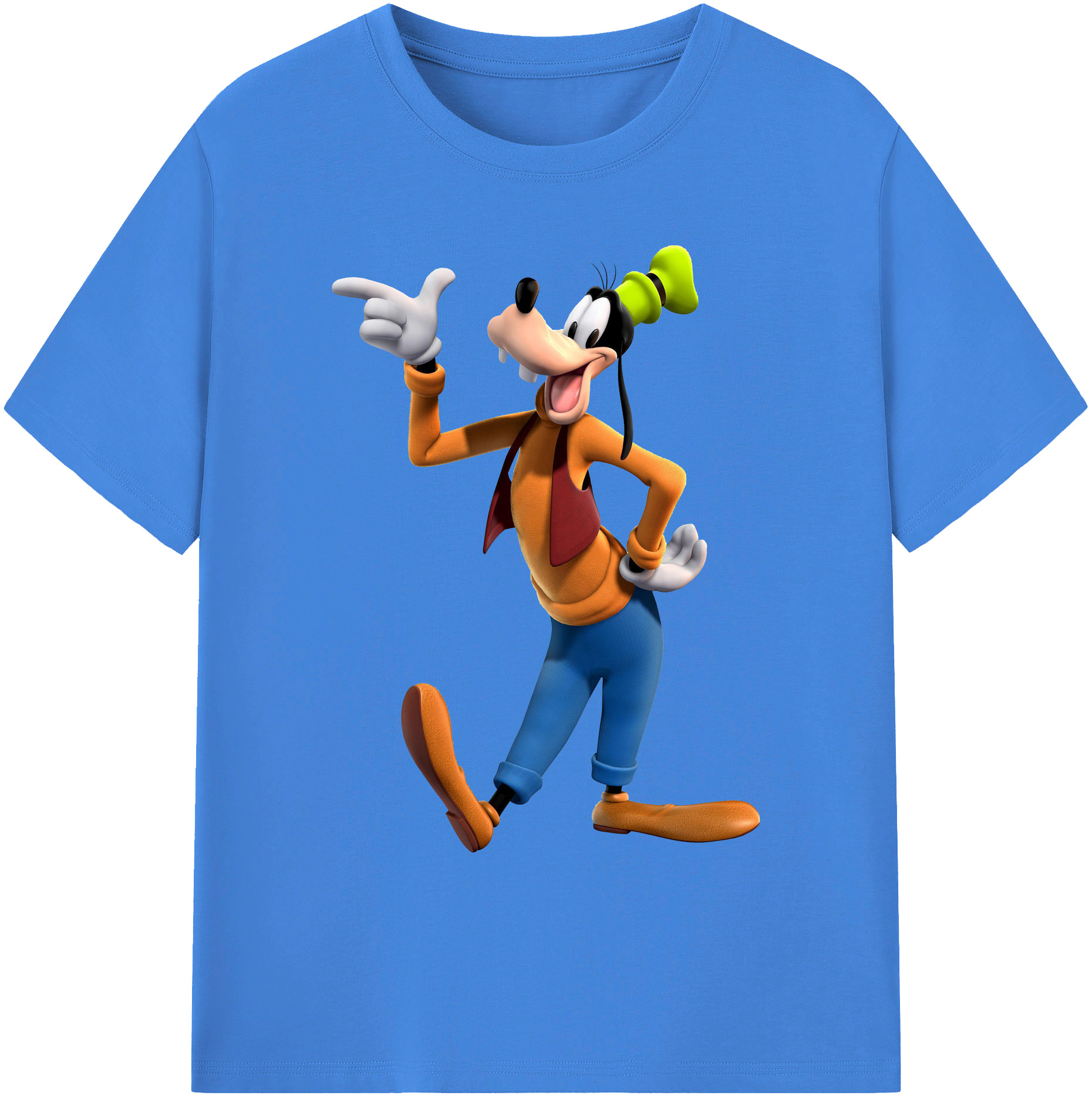 ミッキーマウス Mickey Mouse 綿100％ メンズ半袖Tシャツ｜肌触りやわらか＆通気性