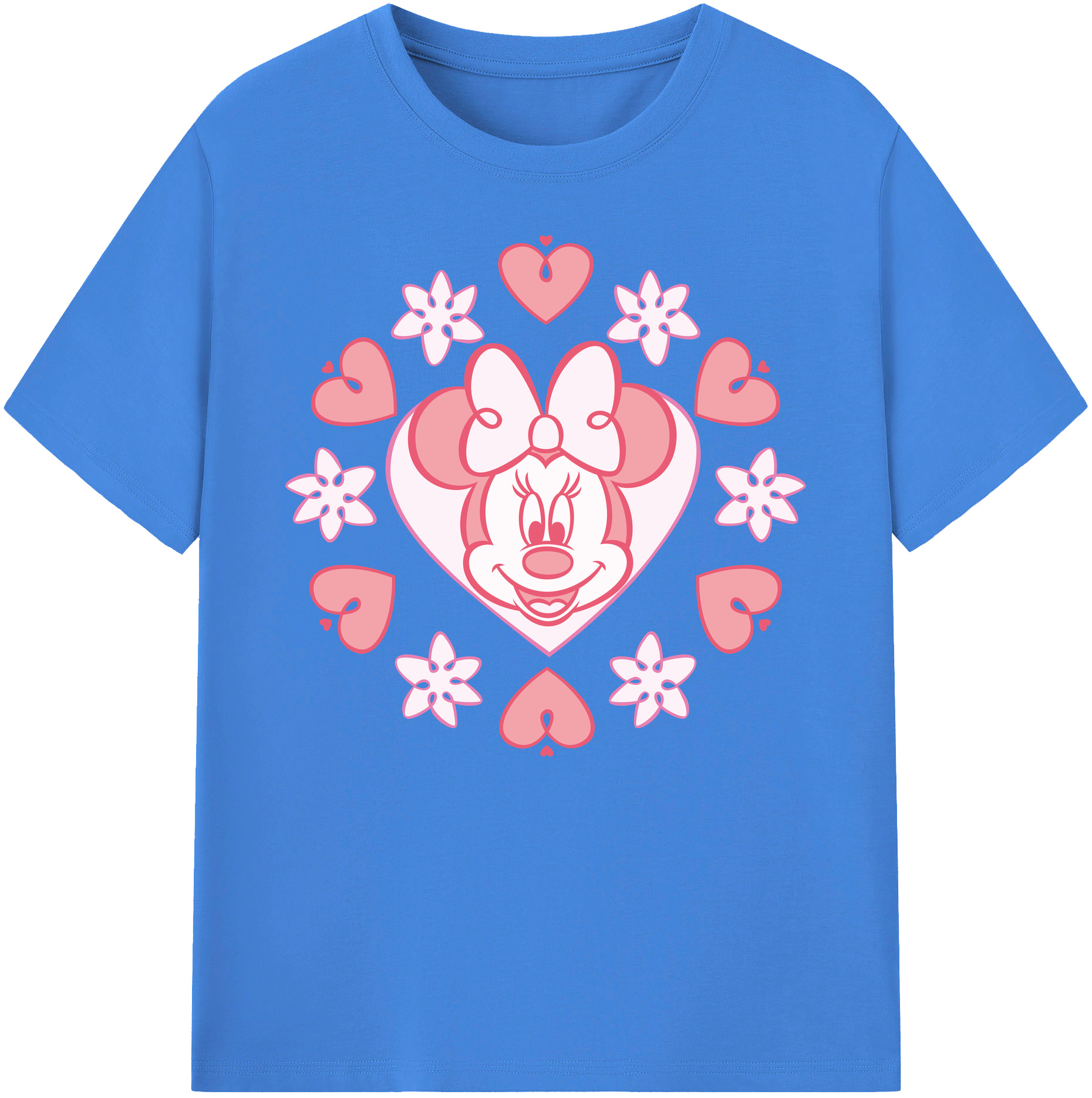 ミッキーマウス Mickey Mouse 綿100％ メンズ半袖Tシャツ｜肌触りやわらか＆通気性