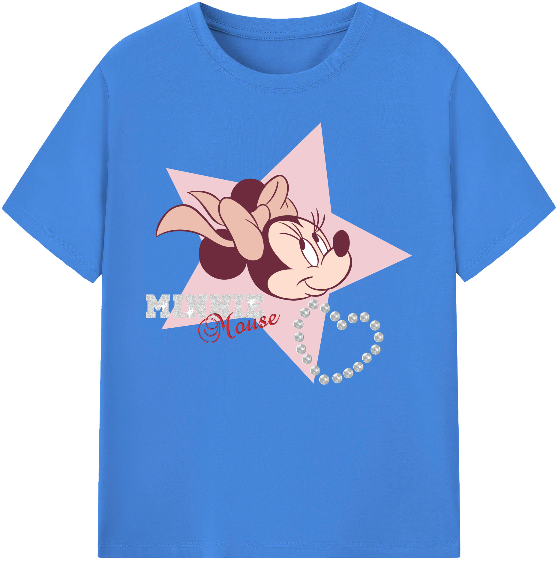 ミッキーマウス Mickey Mouse 綿100％ メンズ半袖Tシャツ｜肌触りやわらか＆通気性
