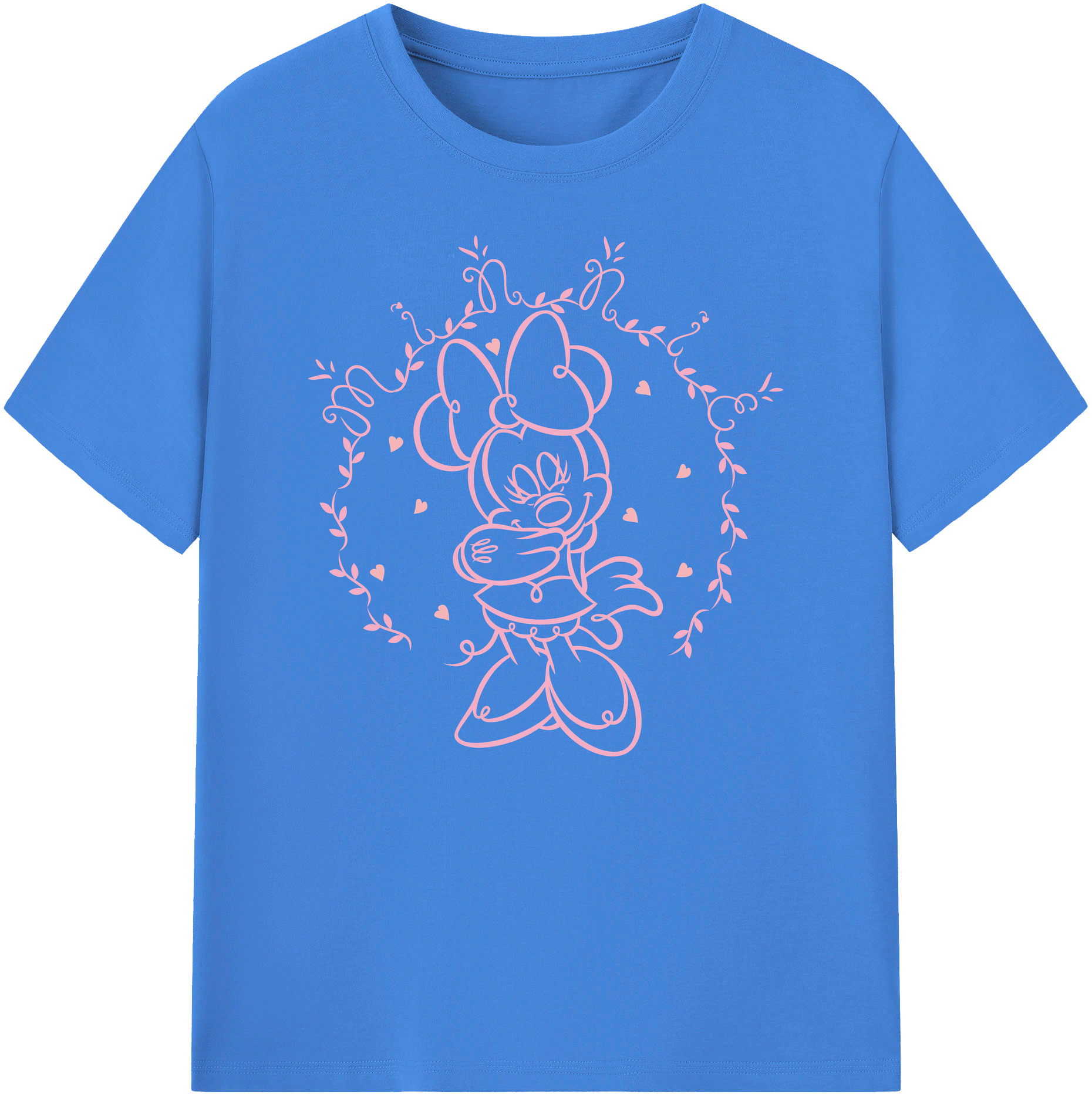 ミッキーマウス Mickey Mouse 綿100％ メンズ半袖Tシャツ｜肌触りやわらか＆通気性