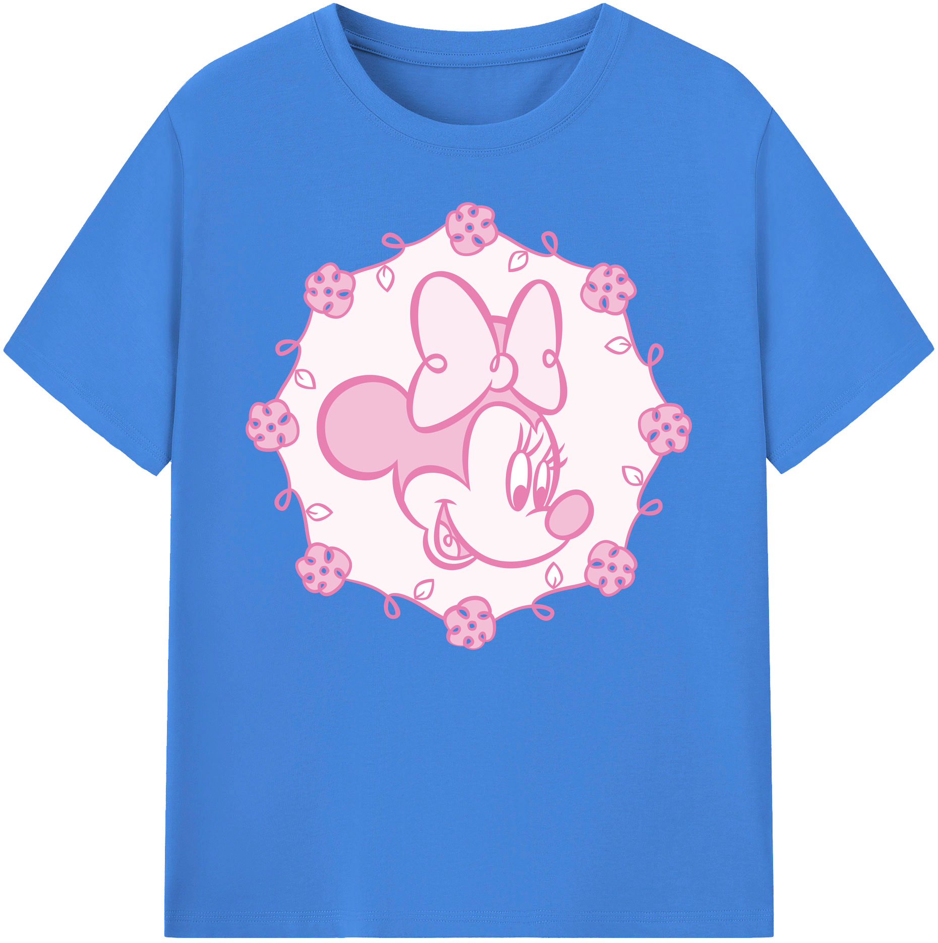 ミッキーマウス Mickey Mouse 綿100％ メンズ半袖Tシャツ｜肌触りやわらか＆通気性
