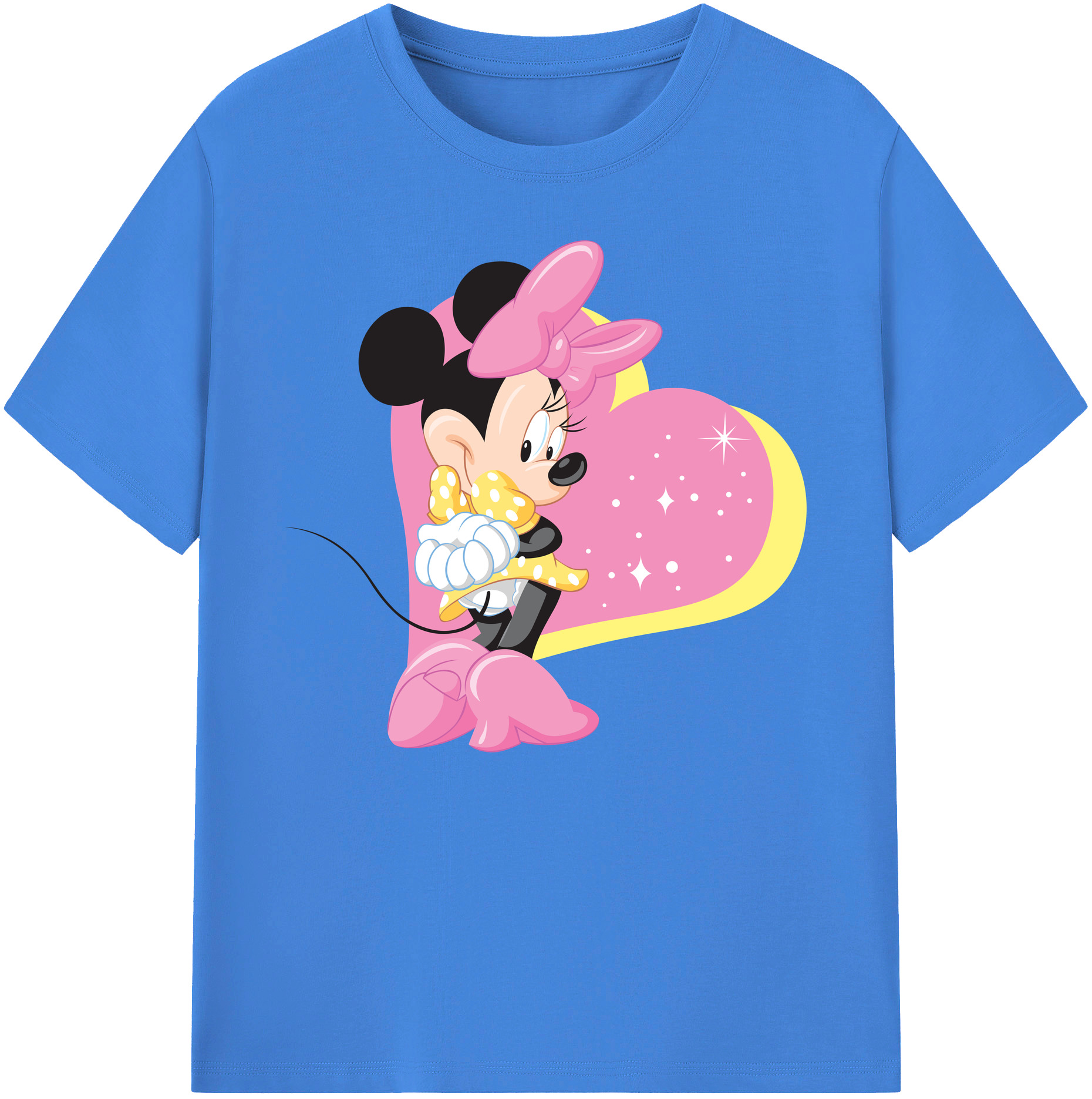 ミッキーマウス Mickey Mouse 綿100％ メンズ半袖Tシャツ｜肌触りやわらか＆通気性