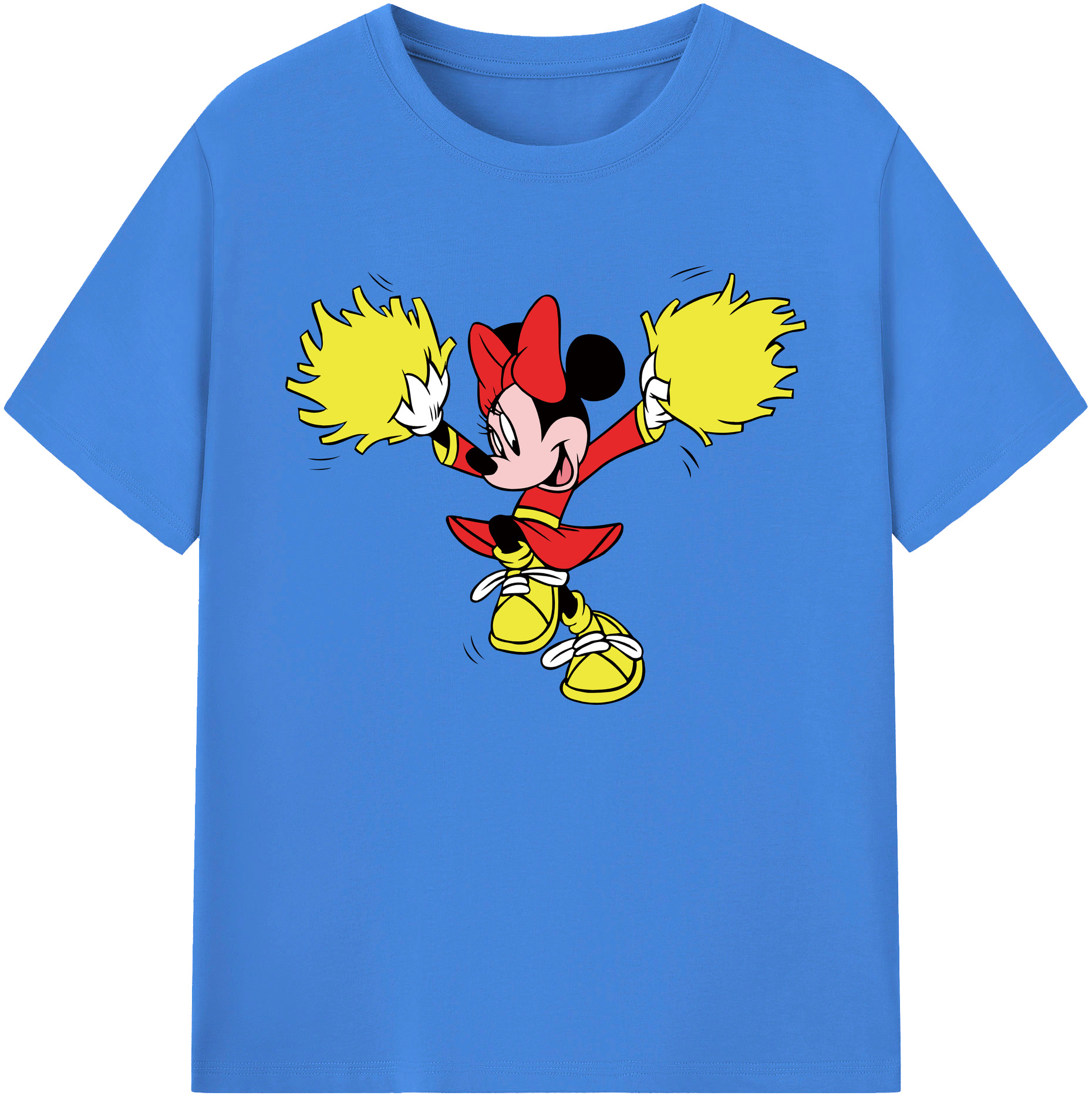ミッキーマウス Mickey Mouse 綿100％ メンズ半袖Tシャツ｜肌触りやわらか＆通気性