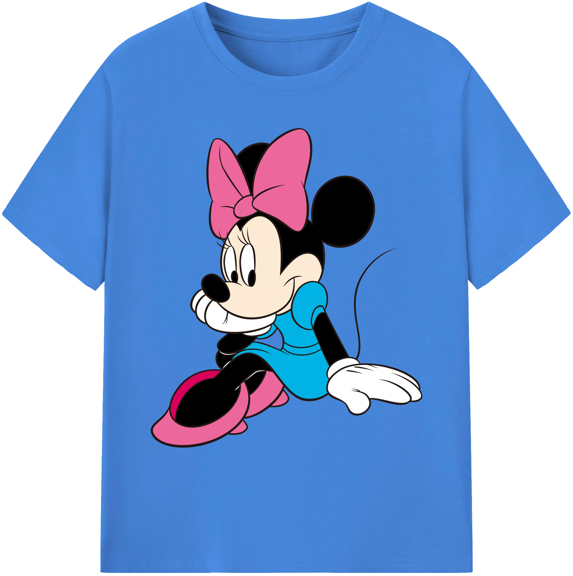 ミッキーマウス Mickey Mouse 綿100％ メンズ半袖Tシャツ｜肌触りやわらか＆通気性