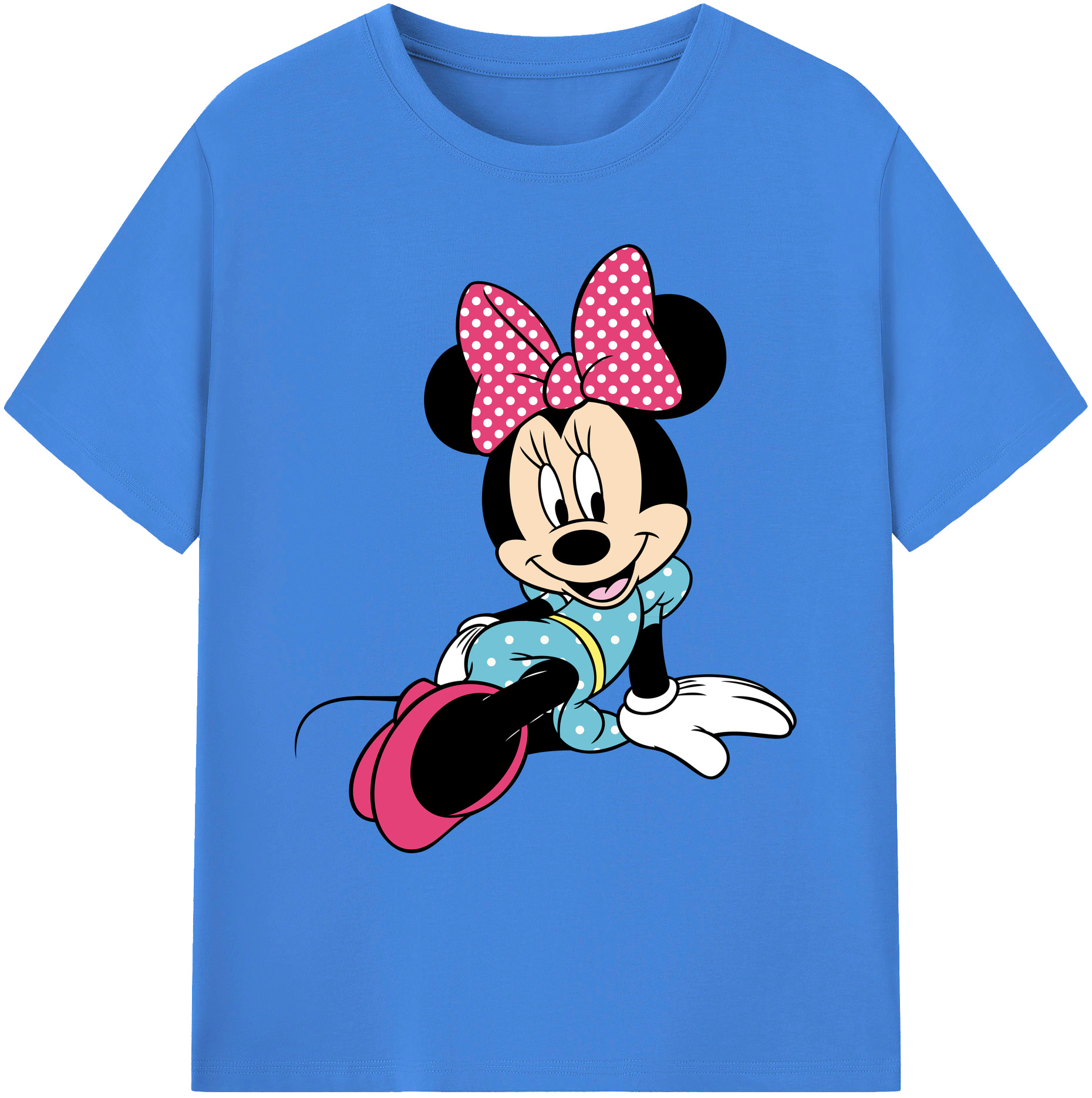 ミッキーマウス Mickey Mouse 綿100％ メンズ半袖Tシャツ｜肌触りやわらか＆通気性