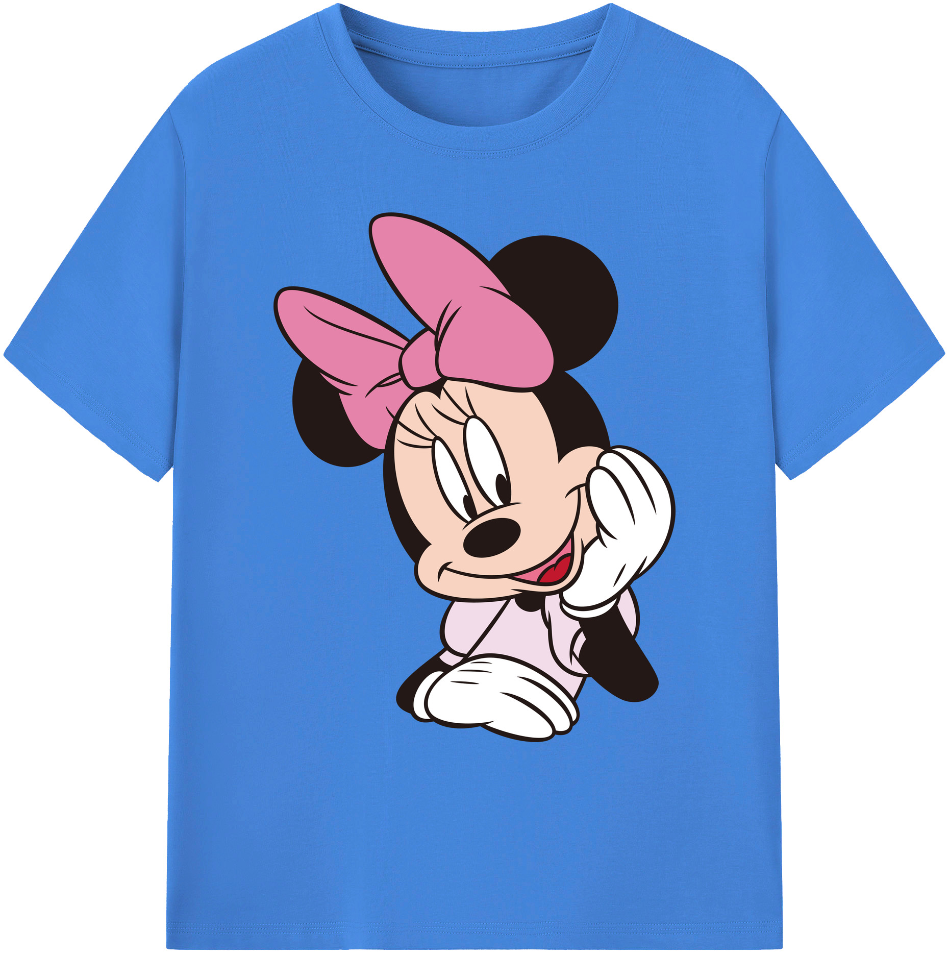 ミッキーマウス Mickey Mouse 綿100％ メンズ半袖Tシャツ｜肌触りやわらか＆通気性