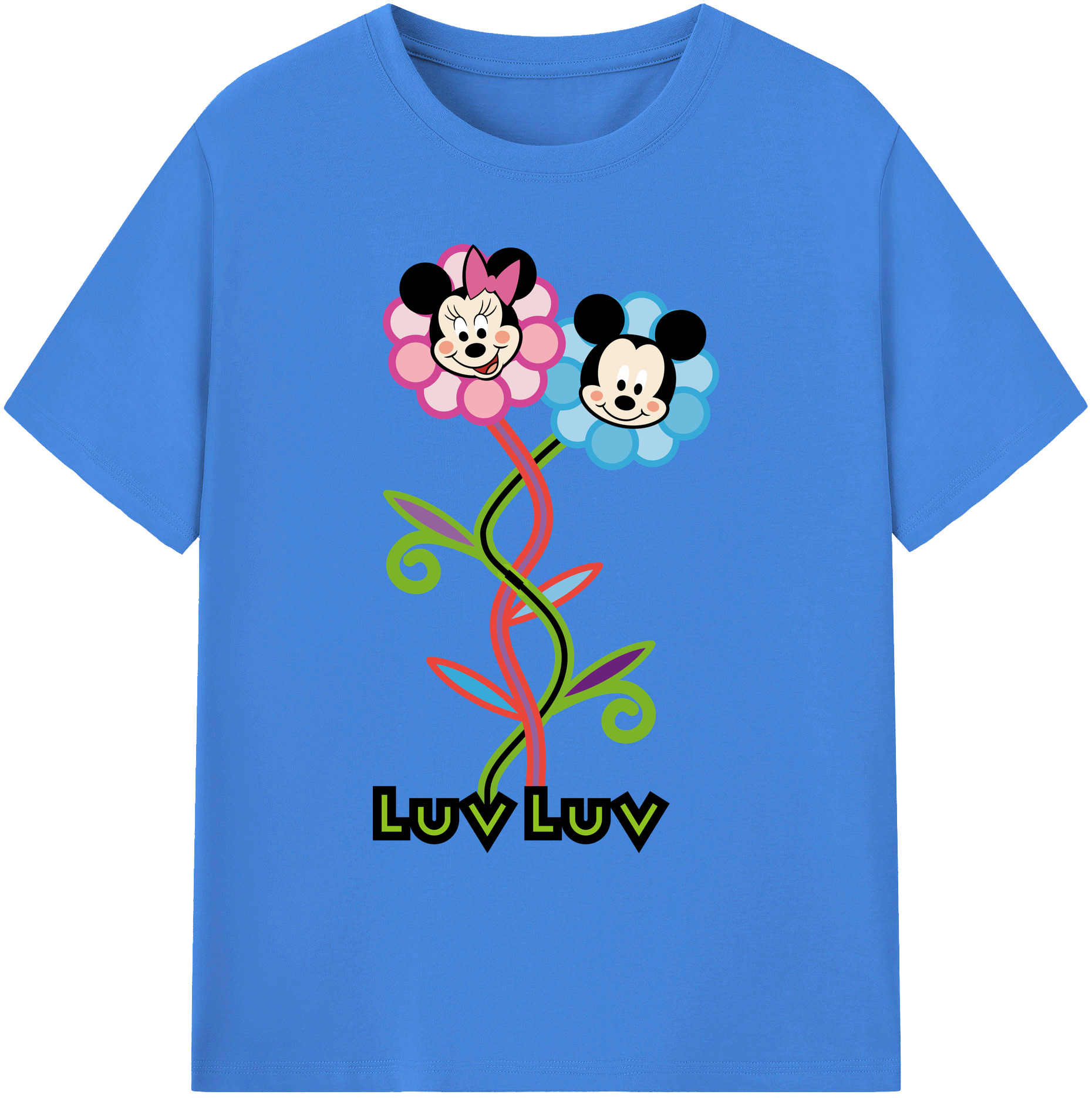（画像用） ミッキーマウス Mickey Mouse 綿100％ メンズ半袖Tシャツ｜肌触りやわらか＆通気性