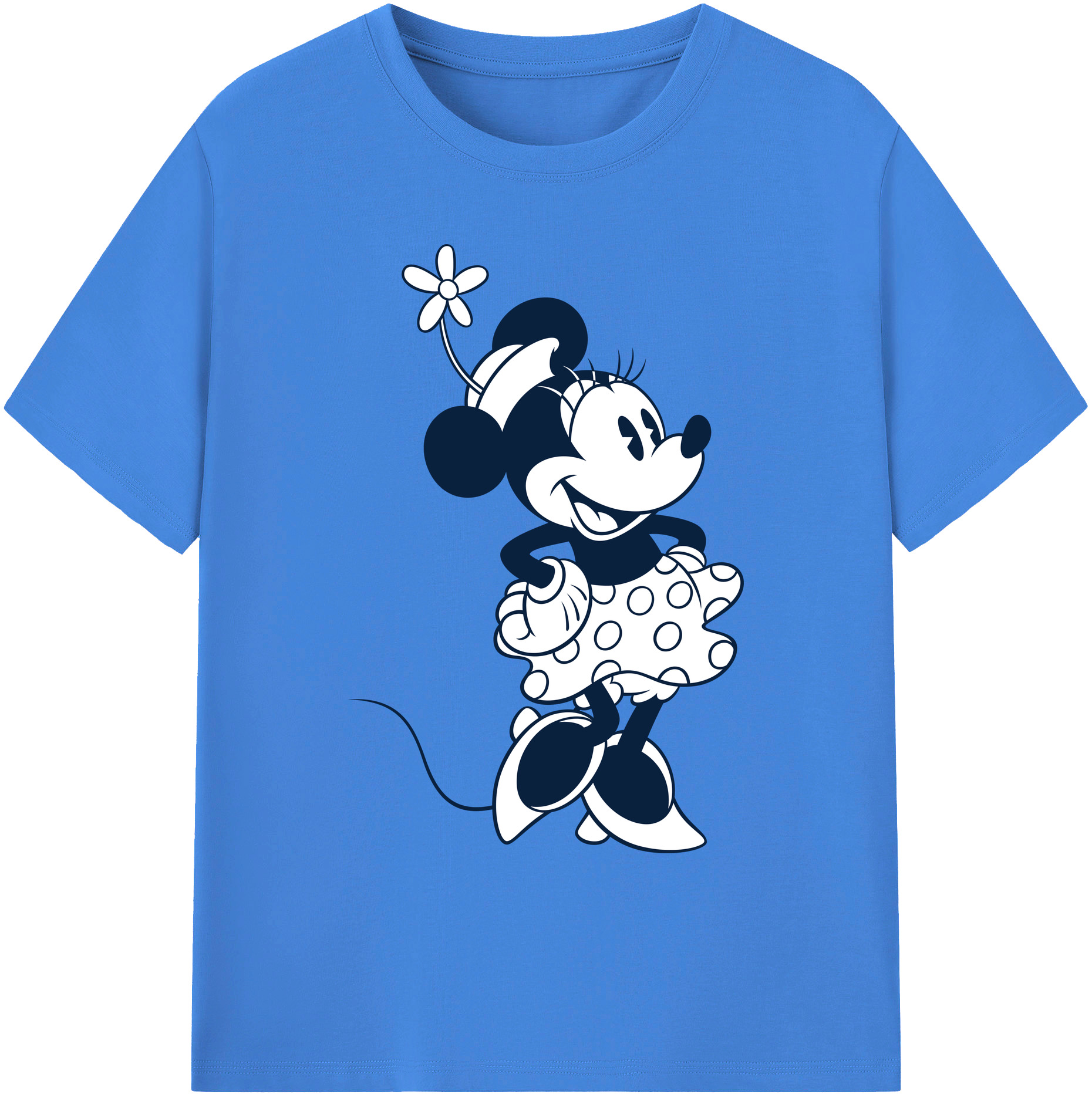 ミッキーマウス Mickey Mouse 綿100％ メンズ半袖Tシャツ｜肌触りやわらか＆通気性