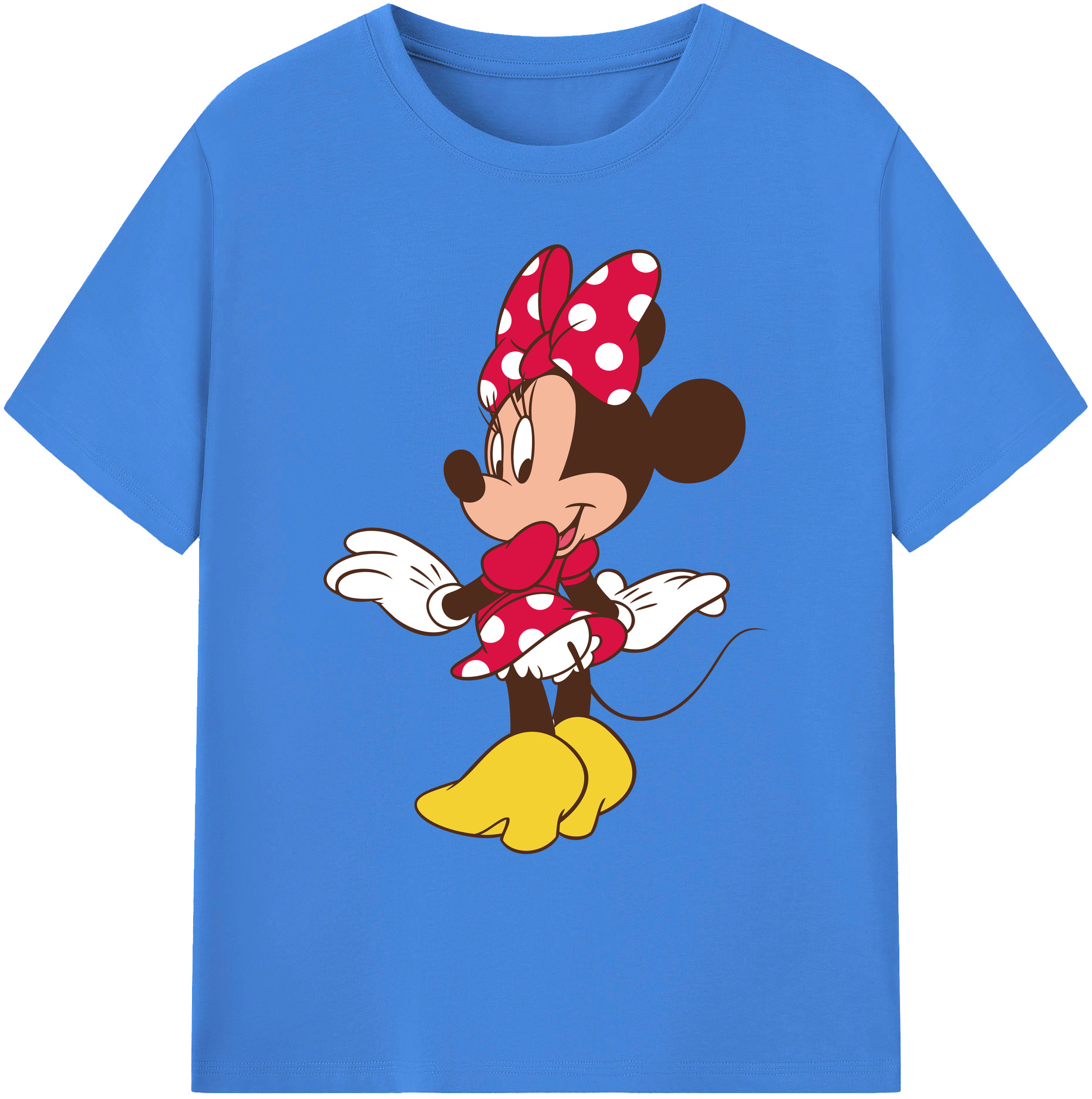 ミッキーマウス Mickey Mouse 綿100％ メンズ半袖Tシャツ｜肌触りやわらか＆通気性