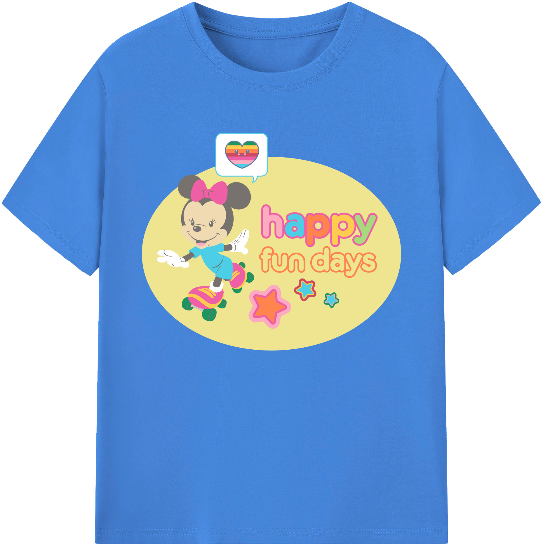 （画像用） ミッキーマウス Mickey Mouse 綿100％ メンズ半袖Tシャツ｜肌触りやわらか＆通気性