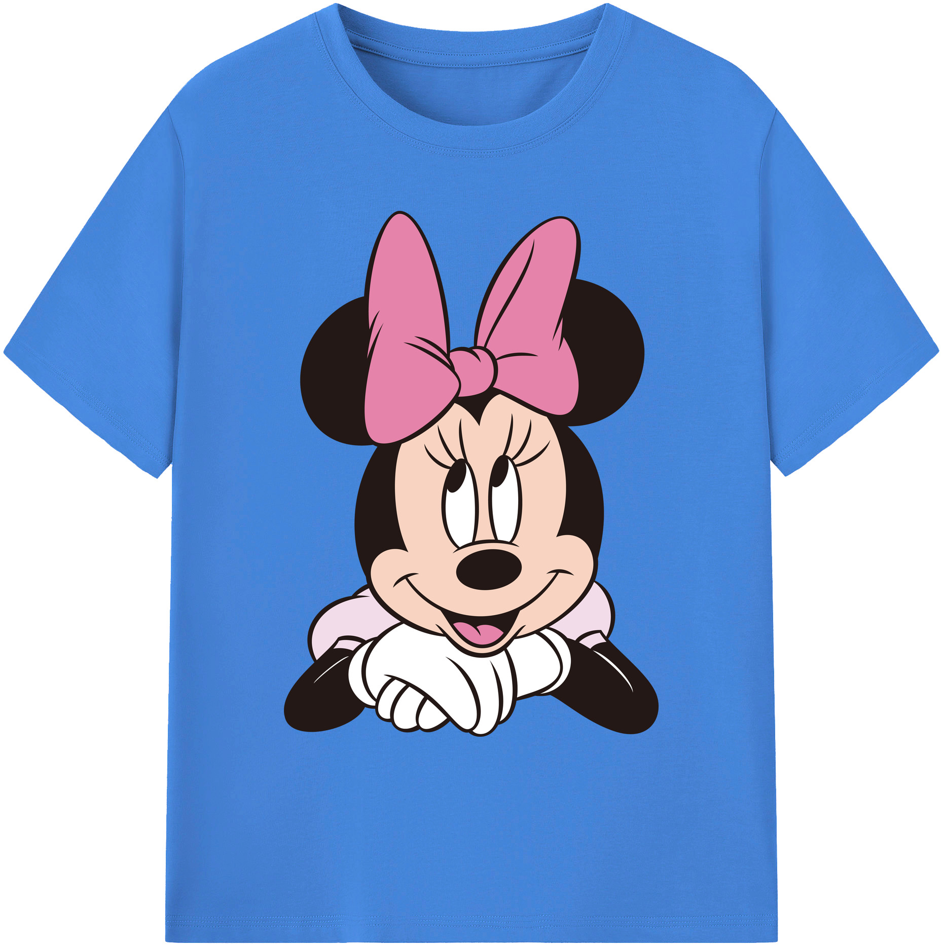 ミッキーマウス Mickey Mouse 綿100％ メンズ半袖Tシャツ｜肌触りやわらか＆通気性