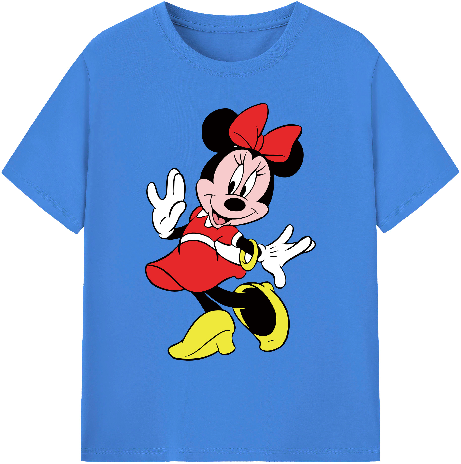 ミッキーマウス Mickey Mouse 綿100％ メンズ半袖Tシャツ｜肌触りやわらか＆通気性