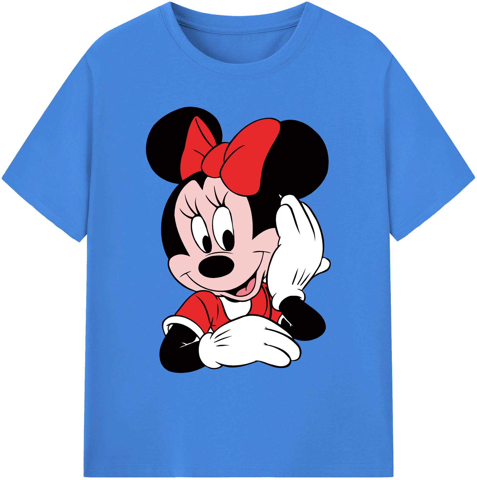 ミッキーマウス Mickey Mouse 綿100％ メンズ半袖Tシャツ｜肌触りやわらか＆通気性