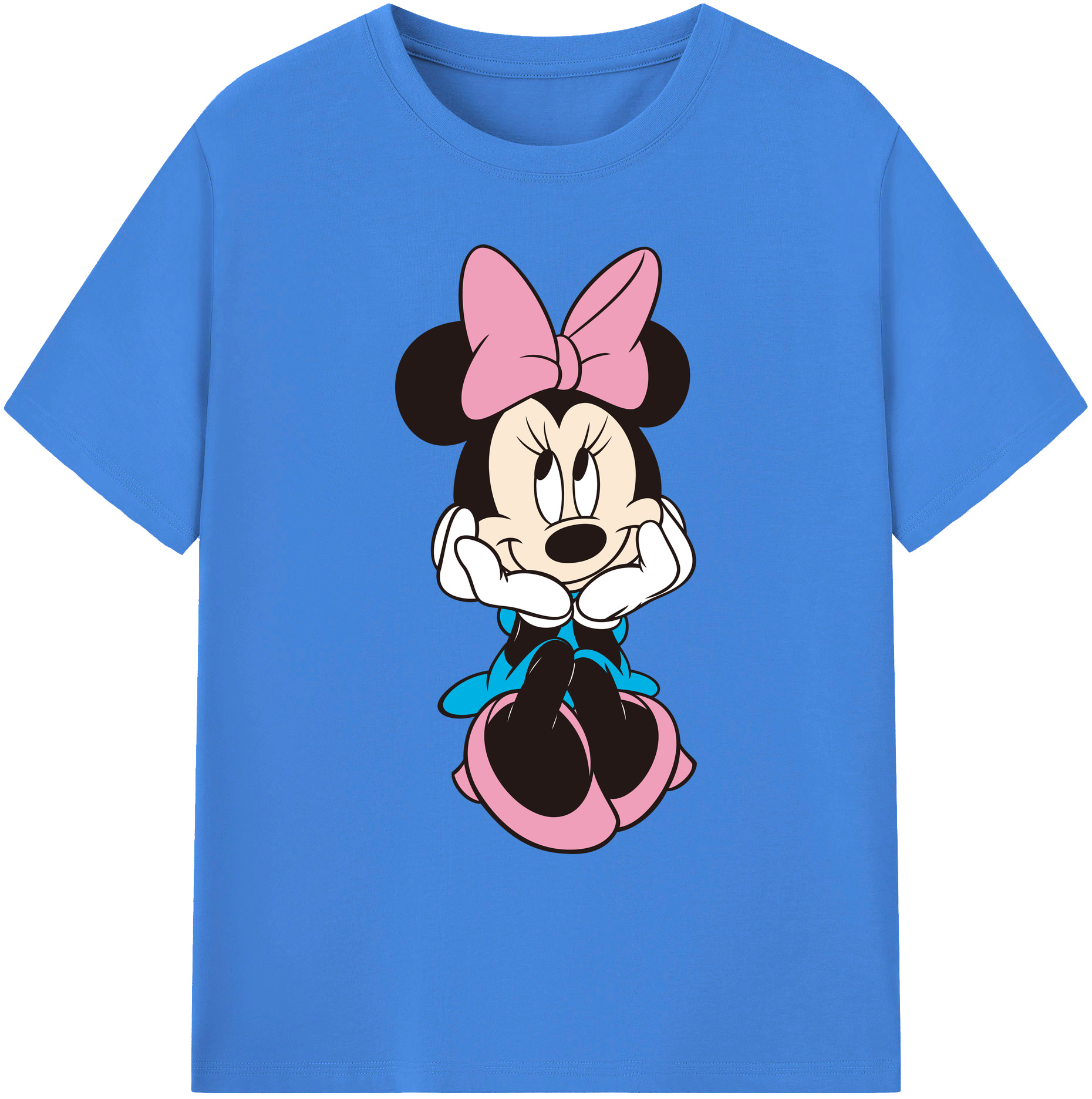 ミッキーマウス Mickey Mouse 綿100％ メンズ半袖Tシャツ｜肌触りやわらか＆通気性