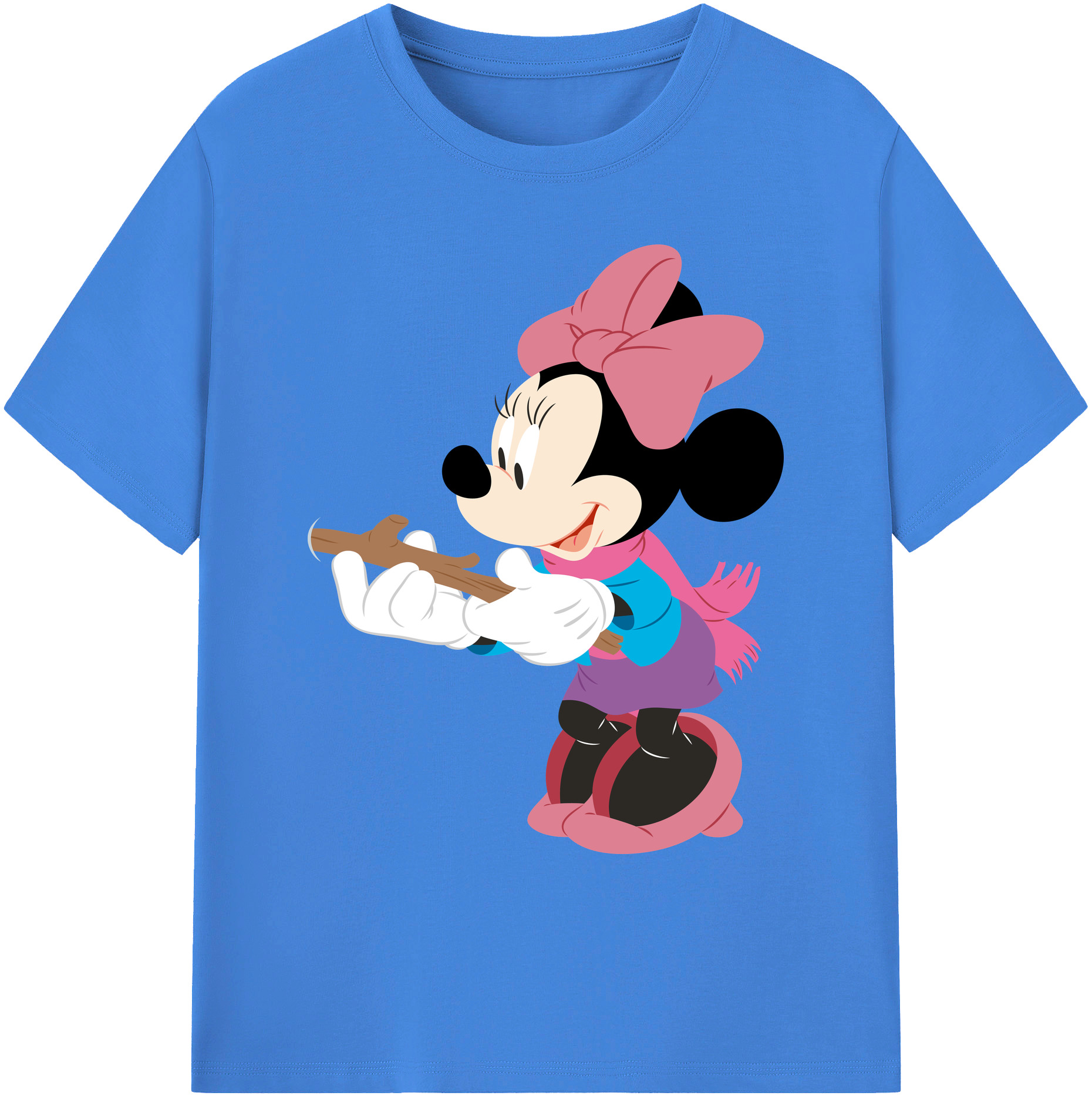 ミッキーマウス Mickey Mouse 綿100％ メンズ半袖Tシャツ｜肌触りやわらか＆通気性
