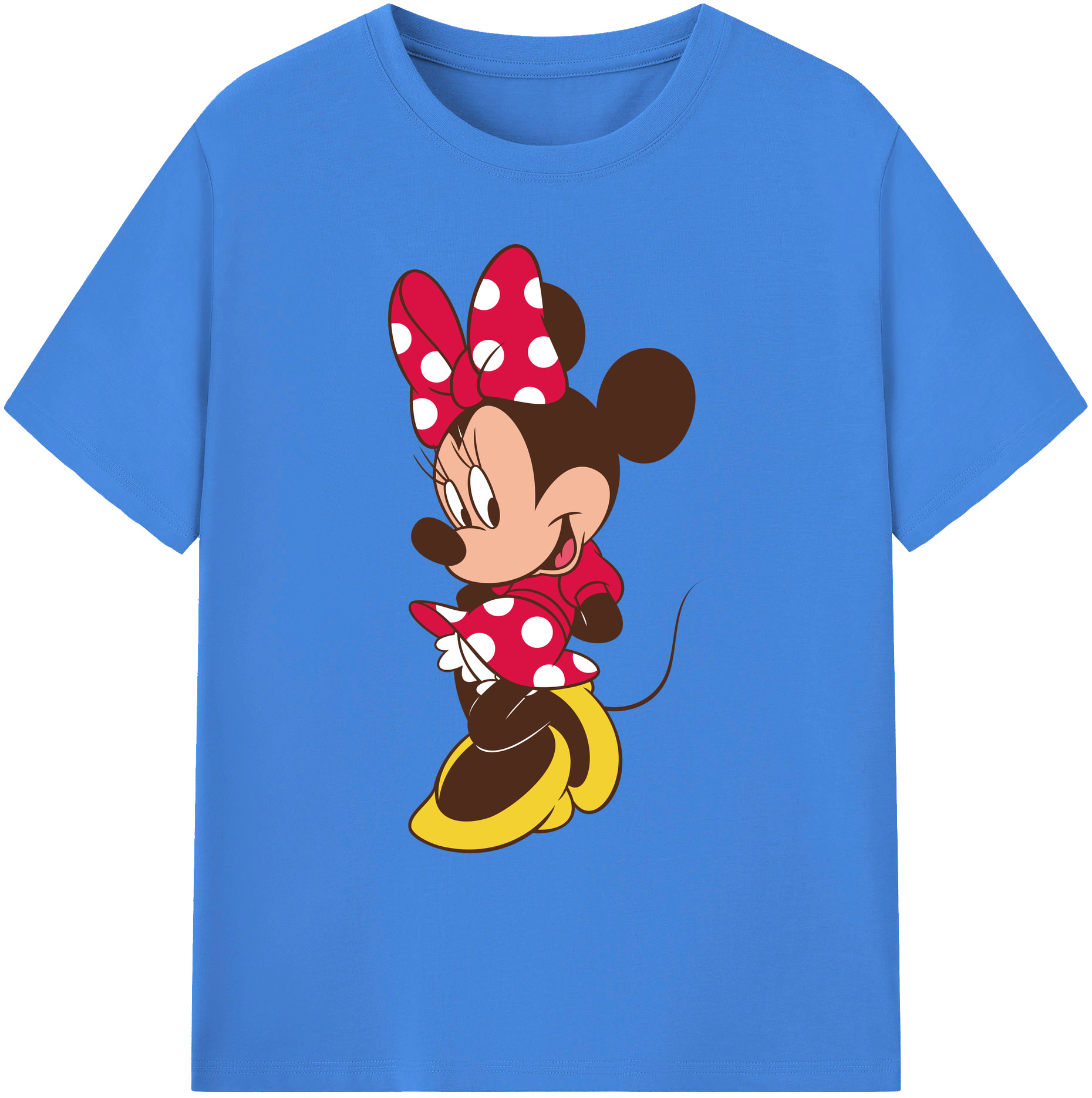ミッキーマウス Mickey Mouse 綿100％ メンズ半袖Tシャツ｜肌触りやわらか＆通気性