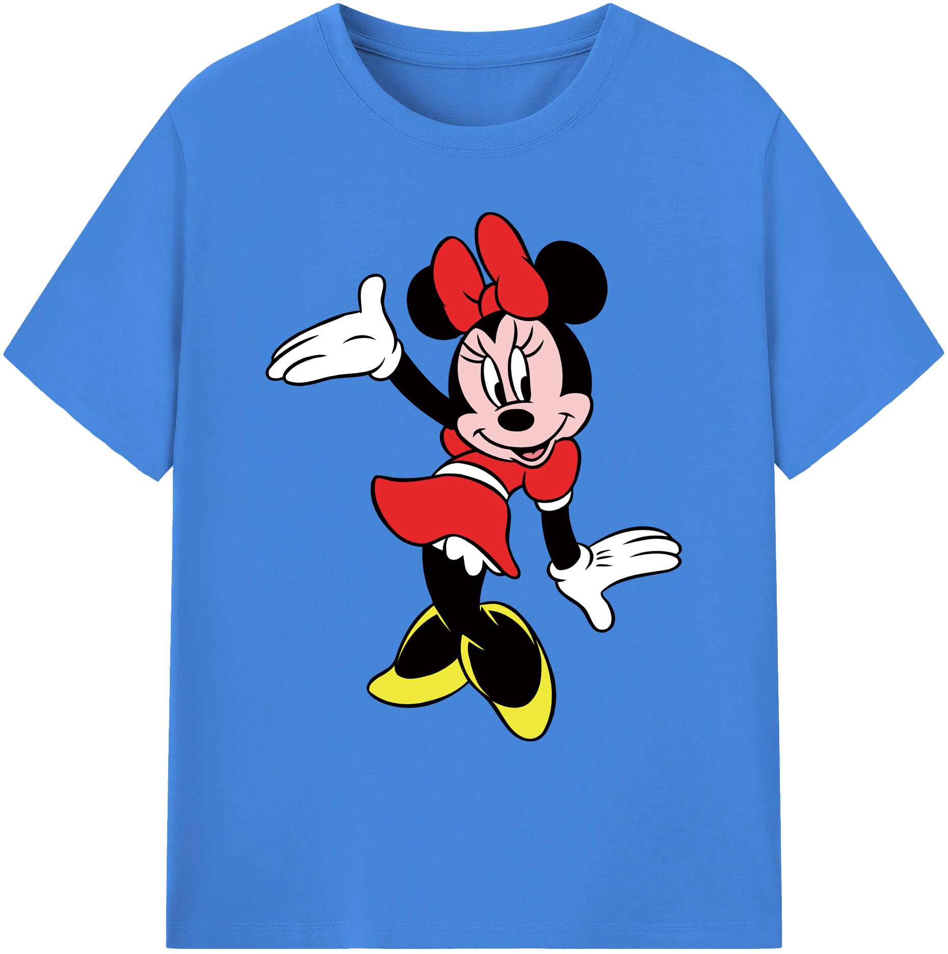 ミッキーマウス Mickey Mouse 綿100％ メンズ半袖Tシャツ｜肌触りやわらか＆通気性