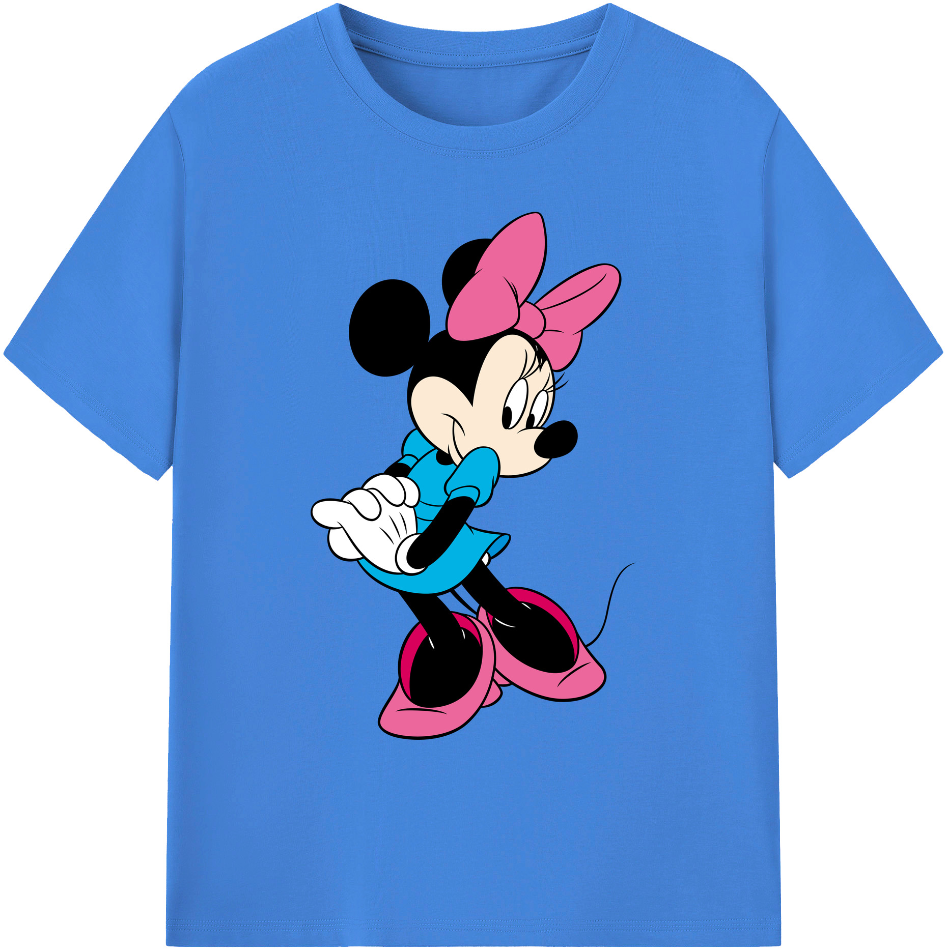 ミッキーマウス Mickey Mouse 綿100％ メンズ半袖Tシャツ｜肌触りやわらか＆通気性