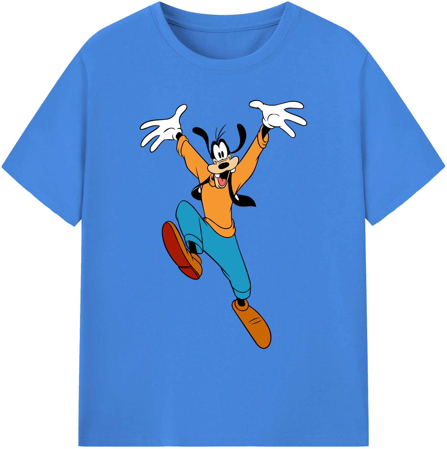 ミッキーマウス Mickey Mouse 綿100％ メンズ半袖Tシャツ｜肌触りやわらか＆通気性
