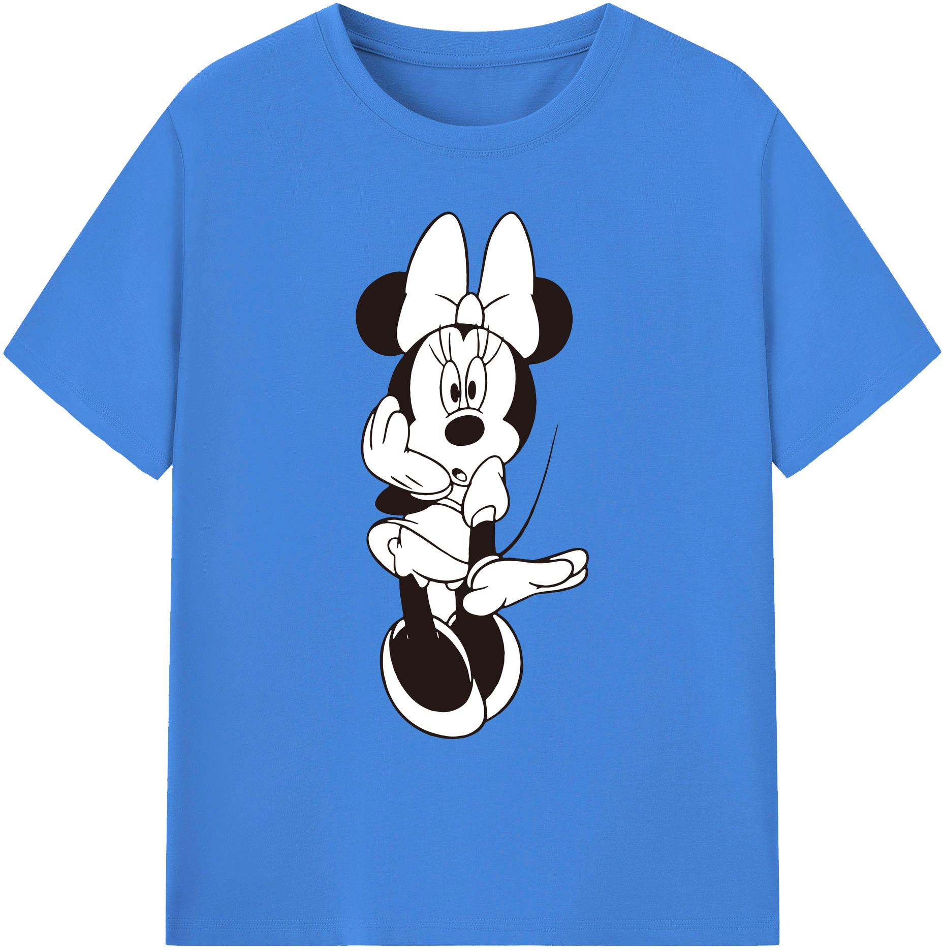 ミッキーマウス Mickey Mouse 綿100％ メンズ半袖Tシャツ｜肌触りやわらか＆通気性