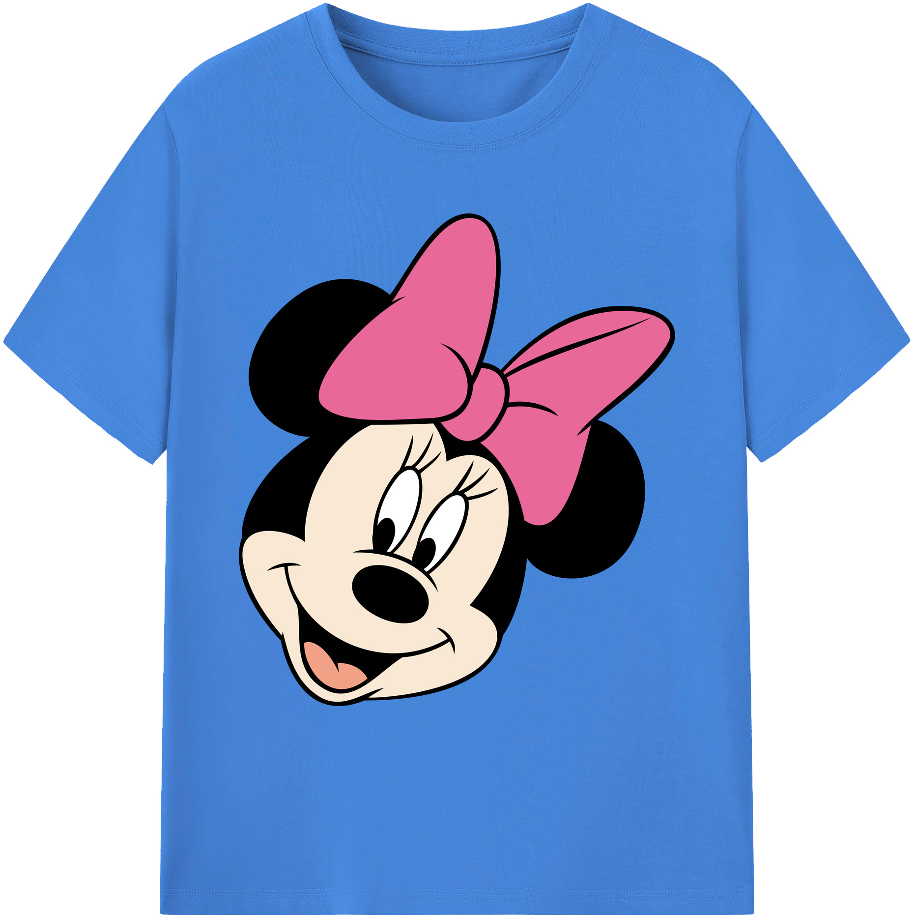 ミッキーマウス Mickey Mouse 綿100％ メンズ半袖Tシャツ｜肌触りやわらか＆通気性