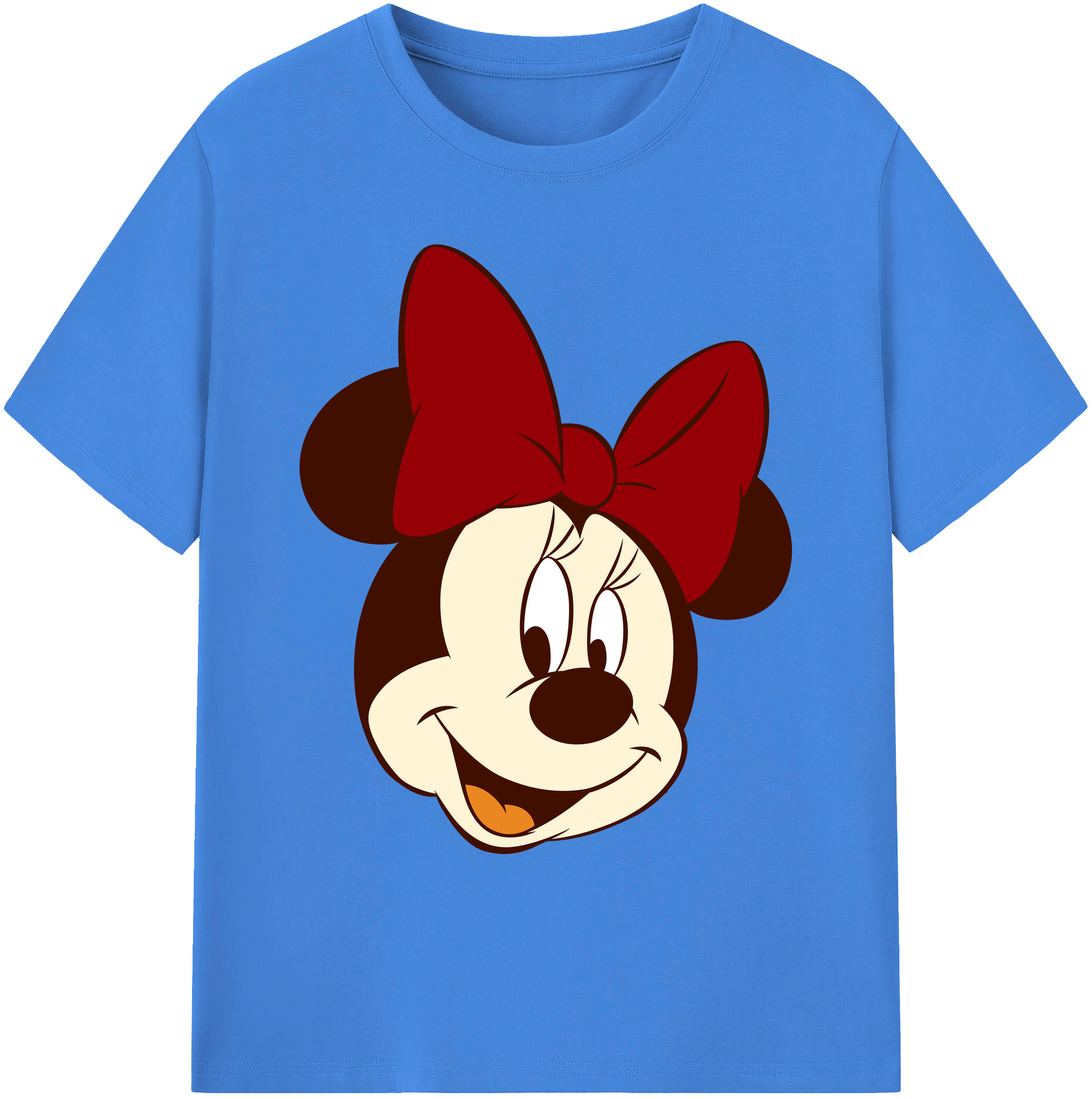 ミッキーマウス Mickey Mouse 綿100％ メンズ半袖Tシャツ｜肌触りやわらか＆通気性