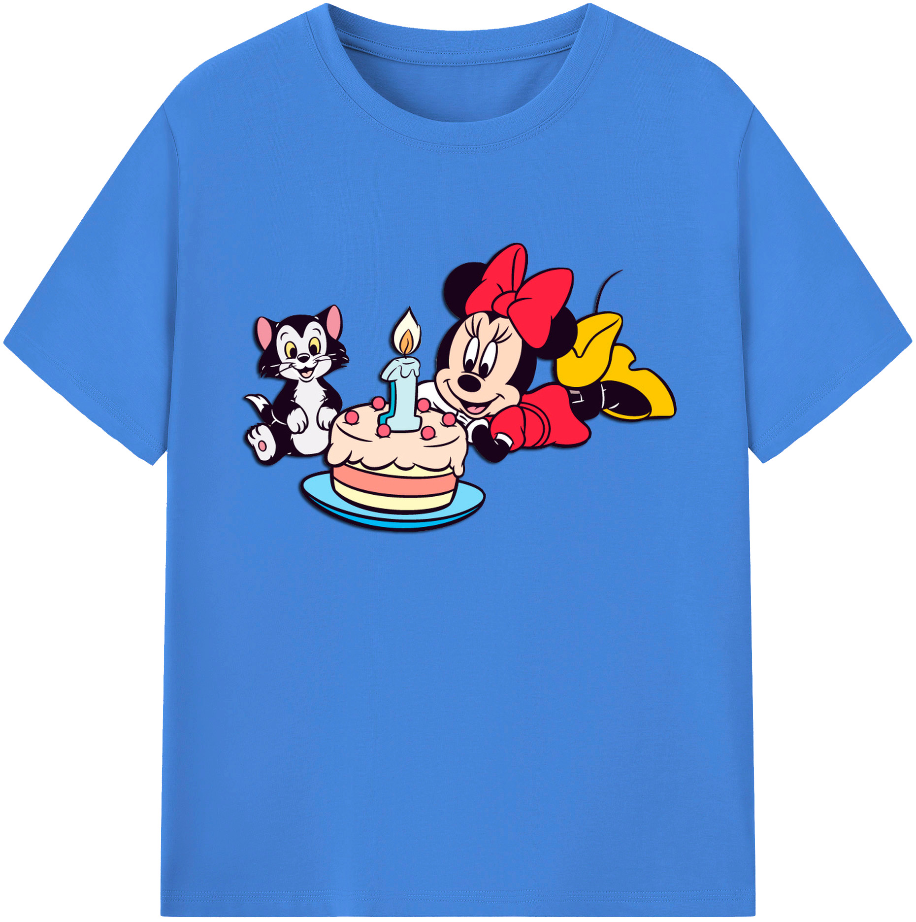 ミッキーマウス Mickey Mouse 綿100％ メンズ半袖Tシャツ｜肌触りやわらか＆通気性