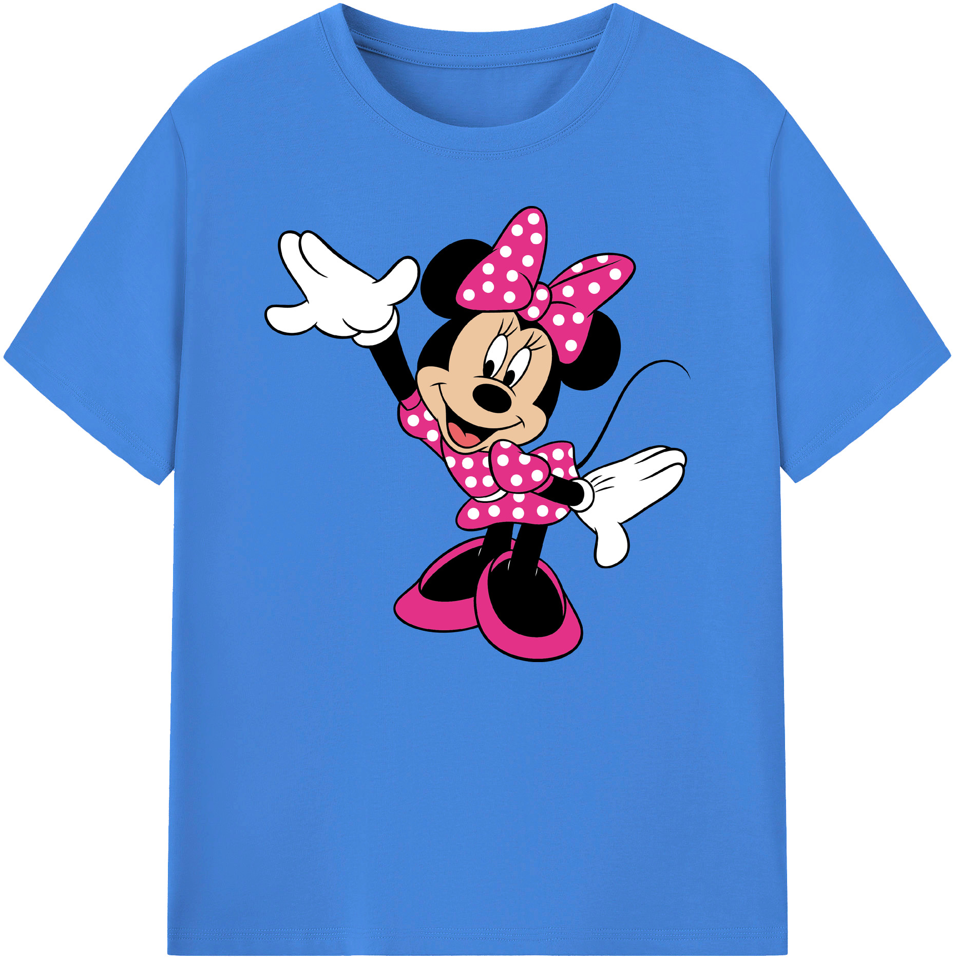 ミッキーマウス Mickey Mouse 綿100％ メンズ半袖Tシャツ｜肌触りやわらか＆通気性