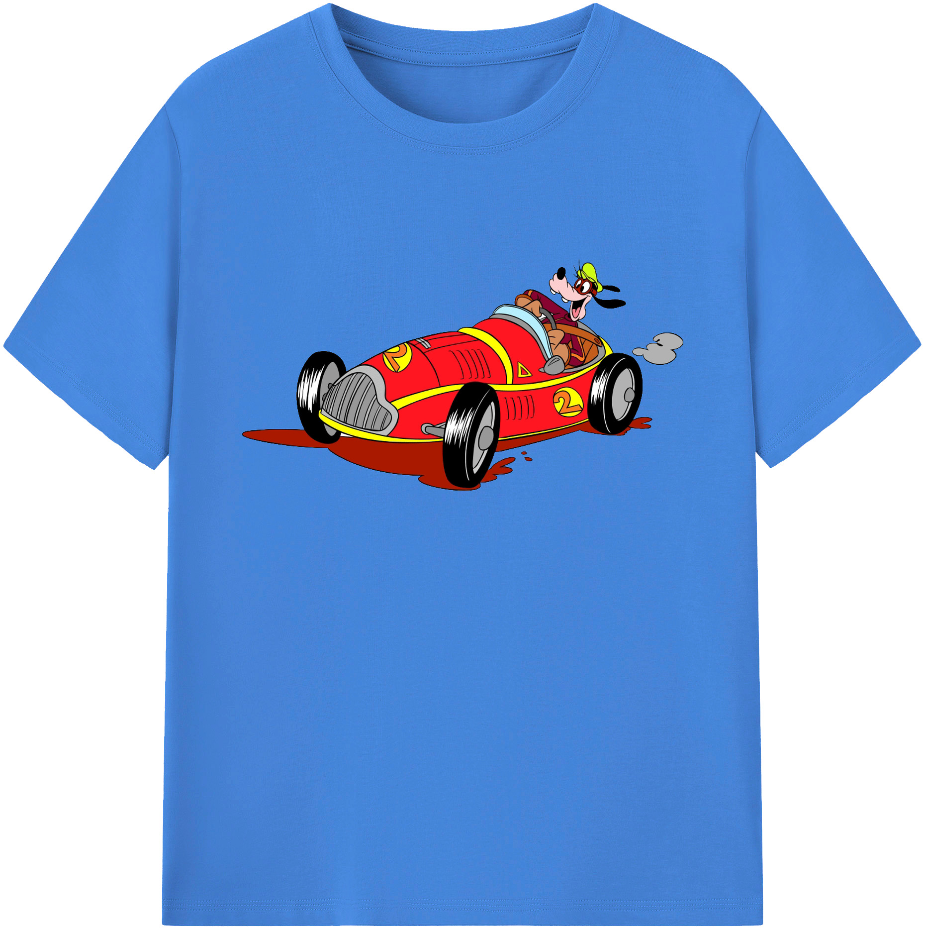 ミッキーマウス Mickey Mouse 綿100％ メンズ半袖Tシャツ｜肌触りやわらか＆通気性