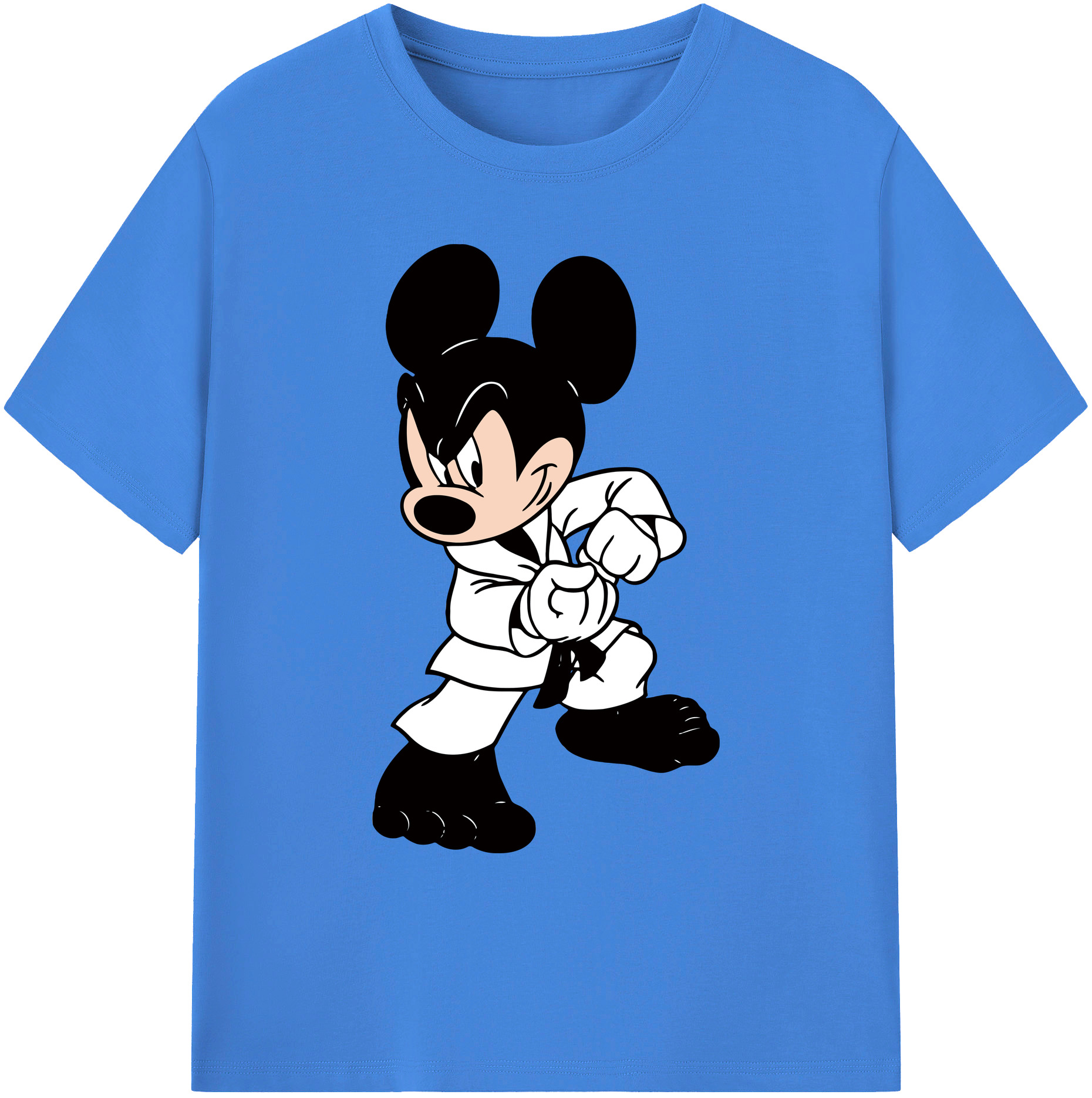 ミッキーマウス Mickey Mouse 綿100％ メンズ半袖Tシャツ｜肌触りやわらか＆通気性