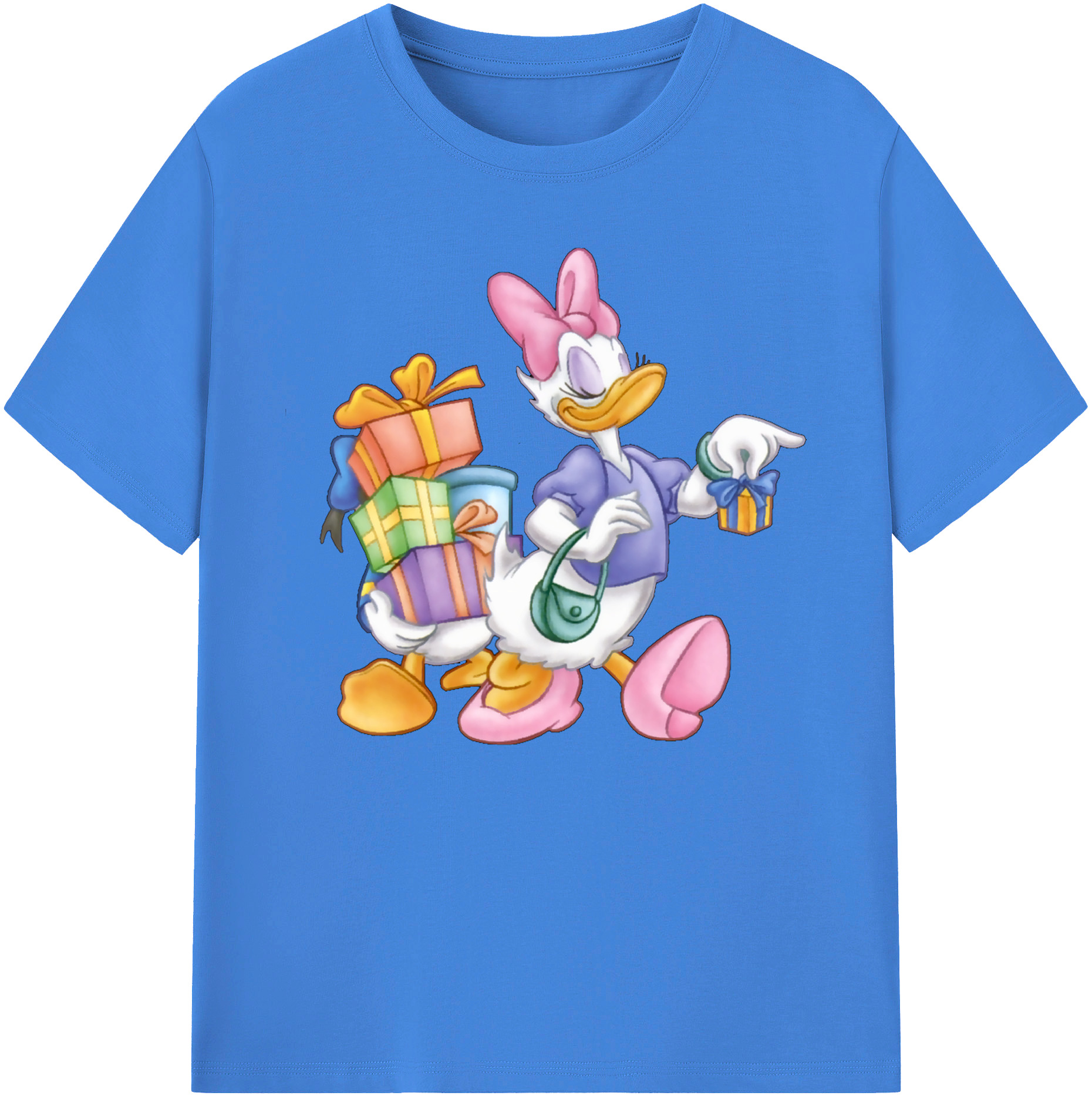 ミッキーマウス Mickey Mouse 綿100％ メンズ半袖Tシャツ｜肌触りやわらか＆通気性