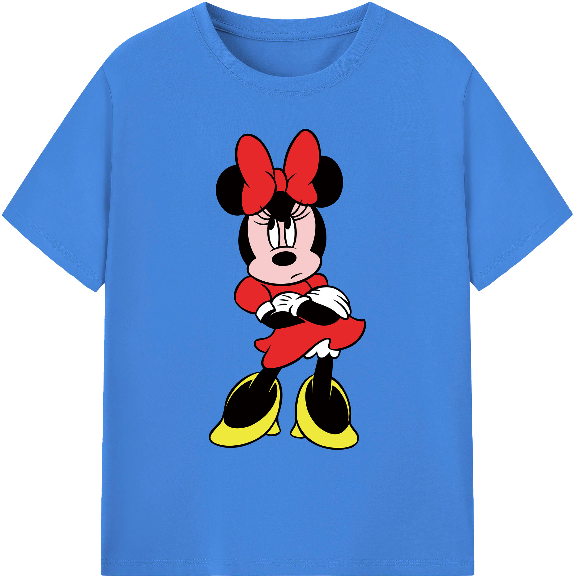 ミッキーマウス Mickey Mouse 綿100％ メンズ半袖Tシャツ｜肌触りやわらか＆通気性