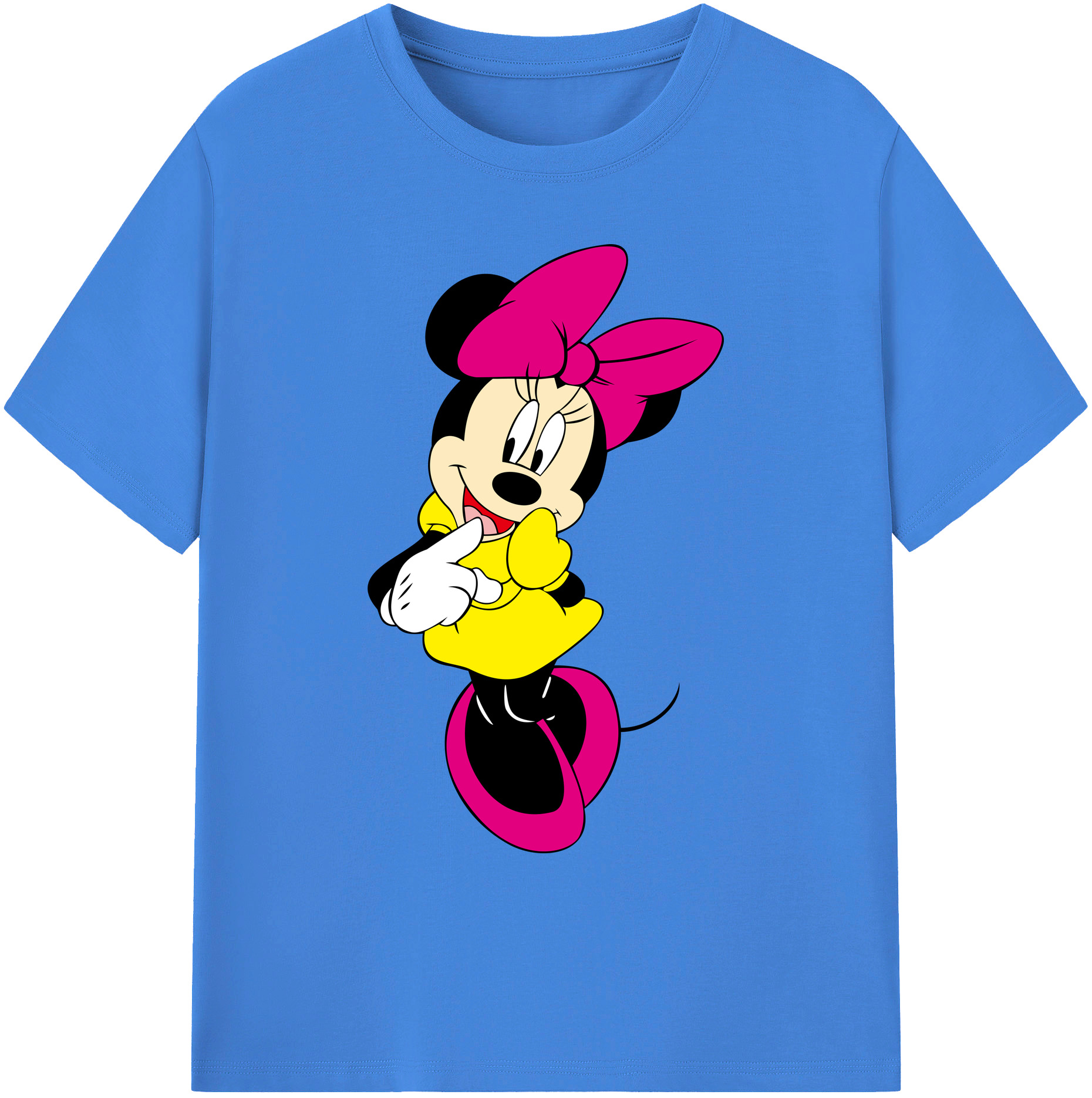 ミッキーマウス Mickey Mouse 綿100％ メンズ半袖Tシャツ｜肌触りやわらか＆通気性
