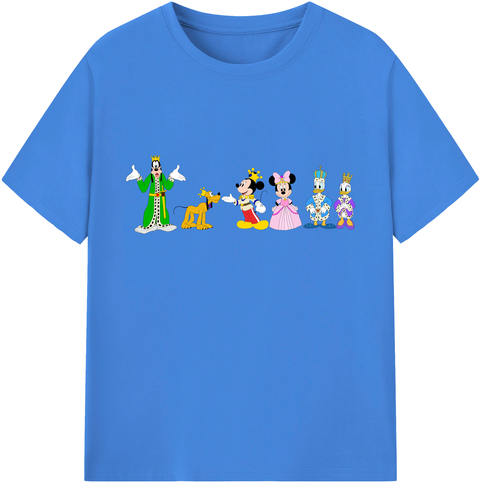 ミッキーマウス Mickey Mouse 綿100％ メンズ半袖Tシャツ｜肌触りやわらか＆通気性