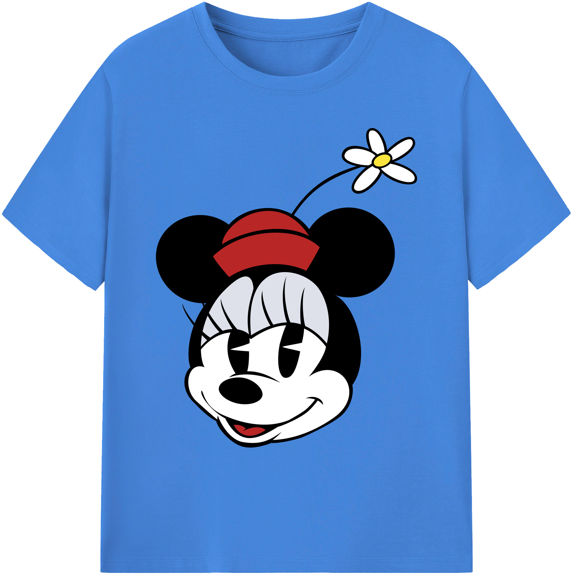 ミッキーマウス Mickey Mouse 綿100％ メンズ半袖Tシャツ｜肌触りやわらか＆通気性