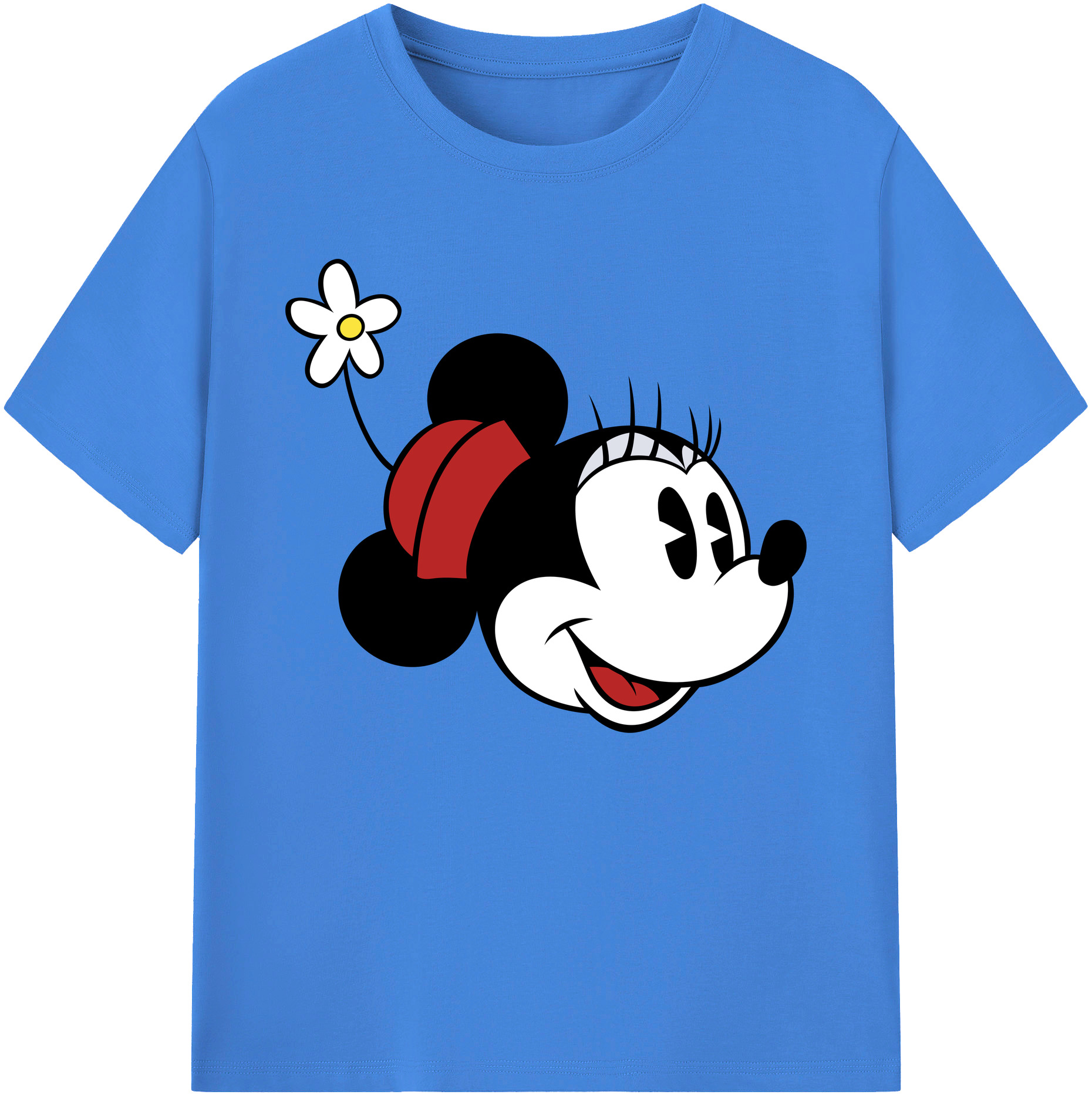 ミッキーマウス Mickey Mouse 綿100％ メンズ半袖Tシャツ｜肌触りやわらか＆通気性