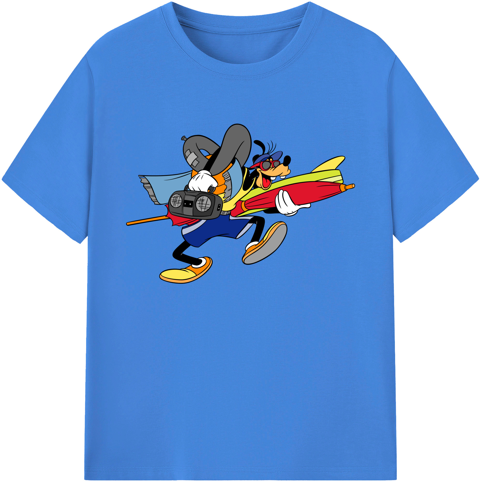 ミッキーマウス Mickey Mouse 綿100％ メンズ半袖Tシャツ｜肌触りやわらか＆通気性