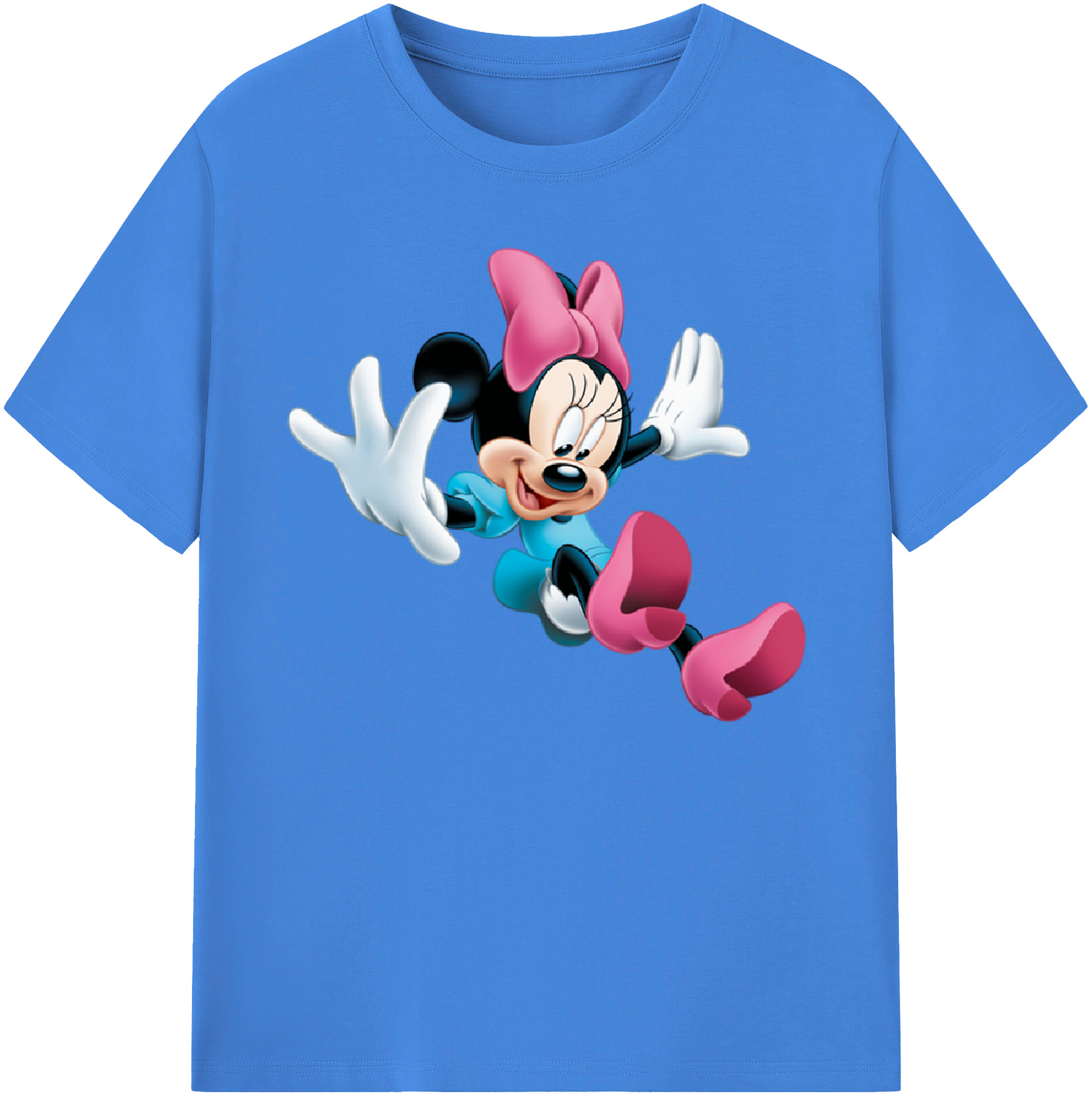ミッキーマウス Mickey Mouse 綿100％ メンズ半袖Tシャツ｜肌触りやわらか＆通気性