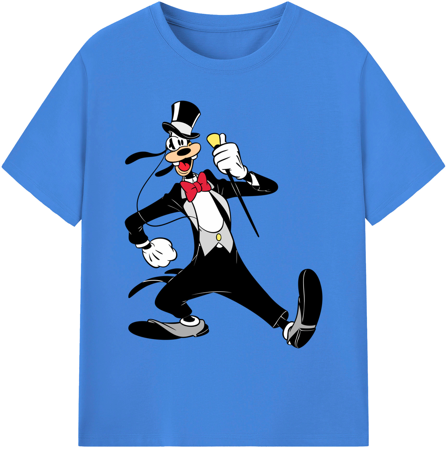 ミッキーマウス Mickey Mouse 綿100％ メンズ半袖Tシャツ｜肌触りやわらか＆通気性